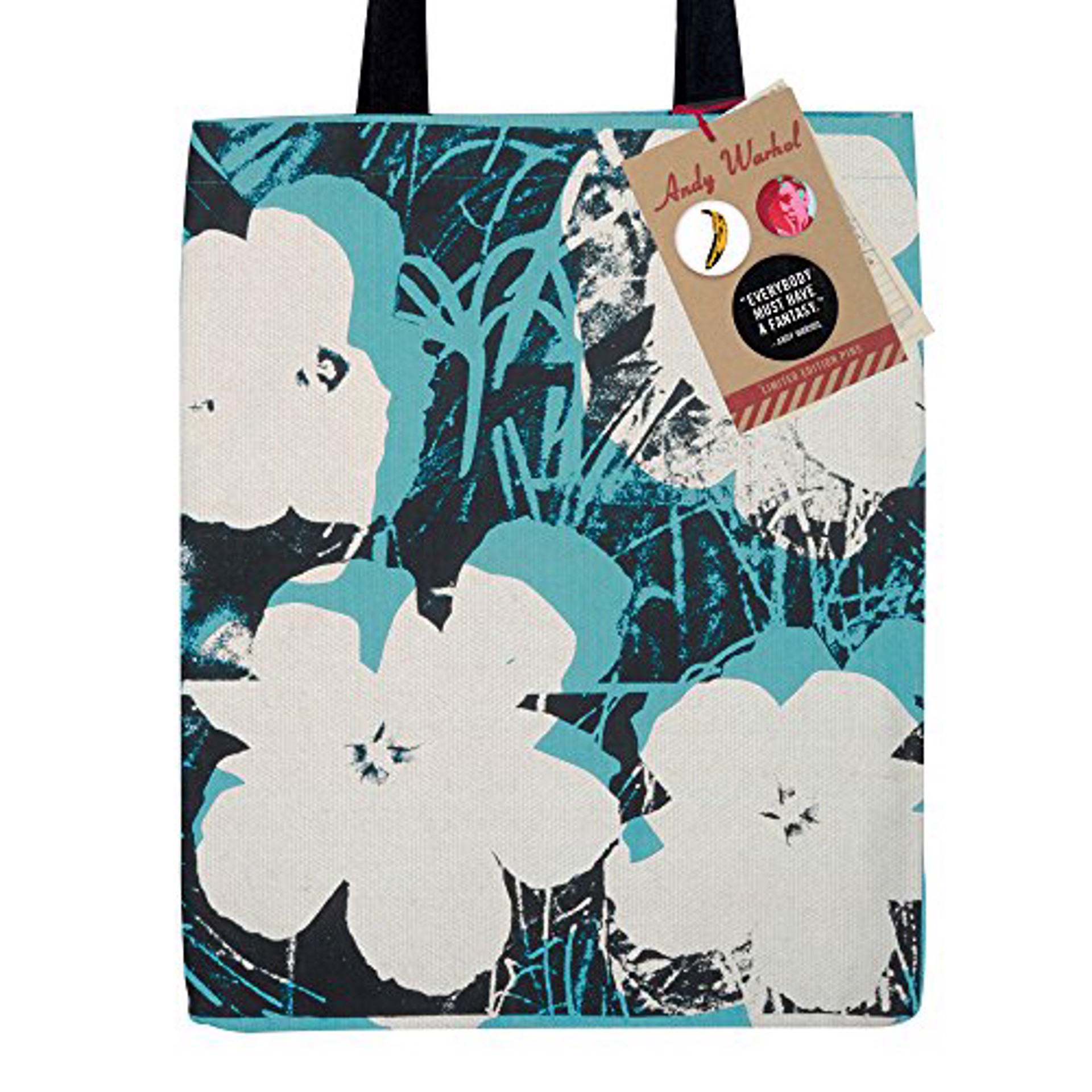 Poppies Tote Bag by Andy Warhol