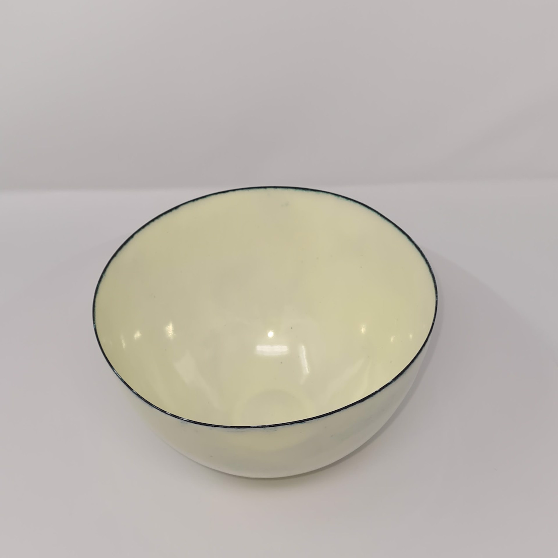 Enamel Copper Large Bowl by Lundsten Glazzard