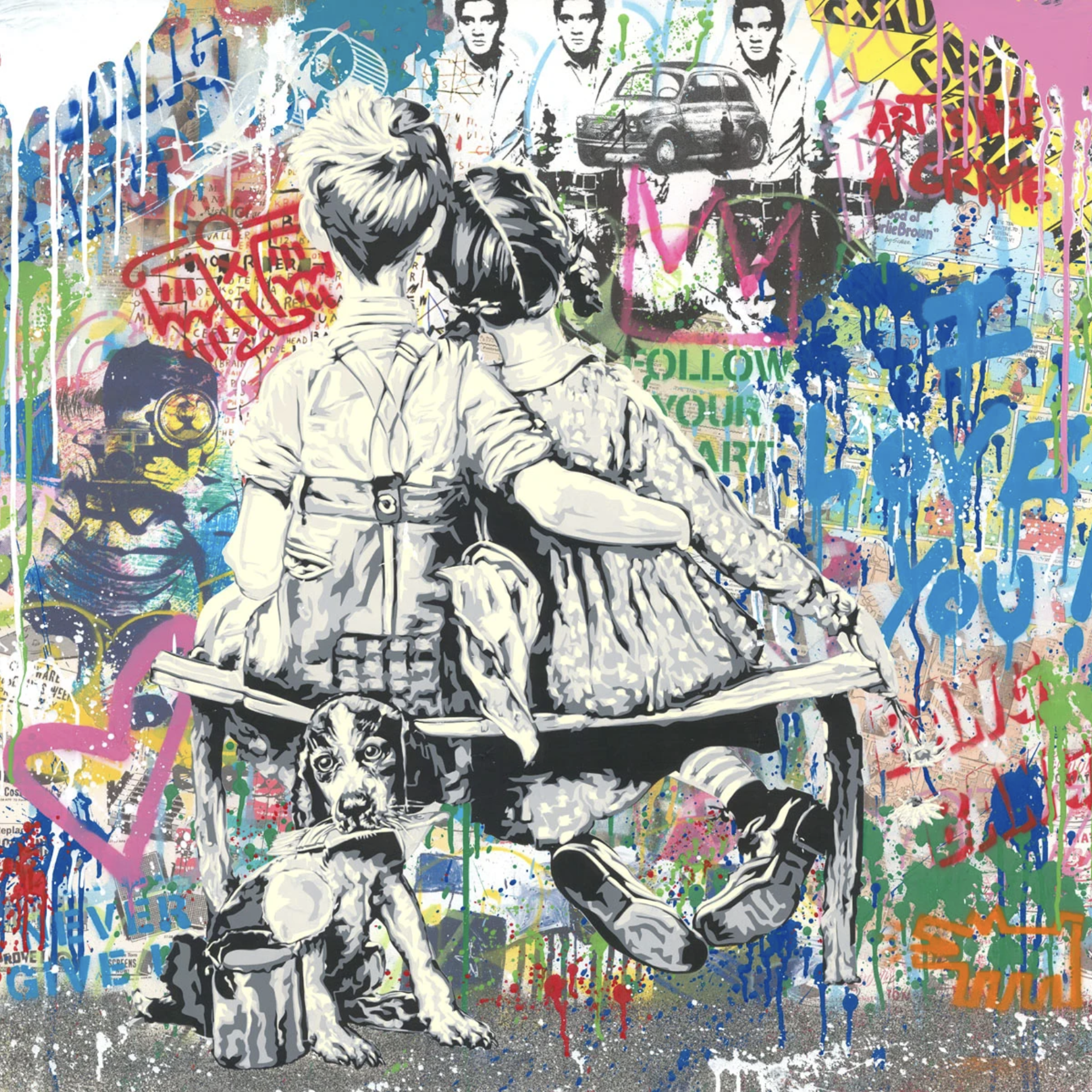 Works Well Together by Mr Brainwash