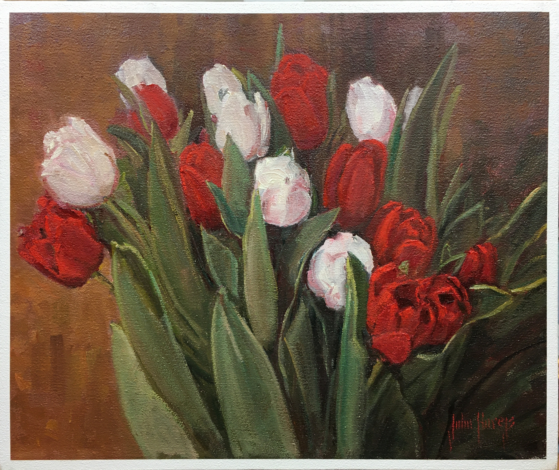Spring Tulips by John Horejs