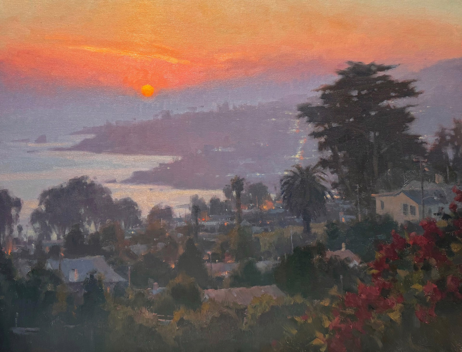 Laguna Sunset by Michael Obermeyer