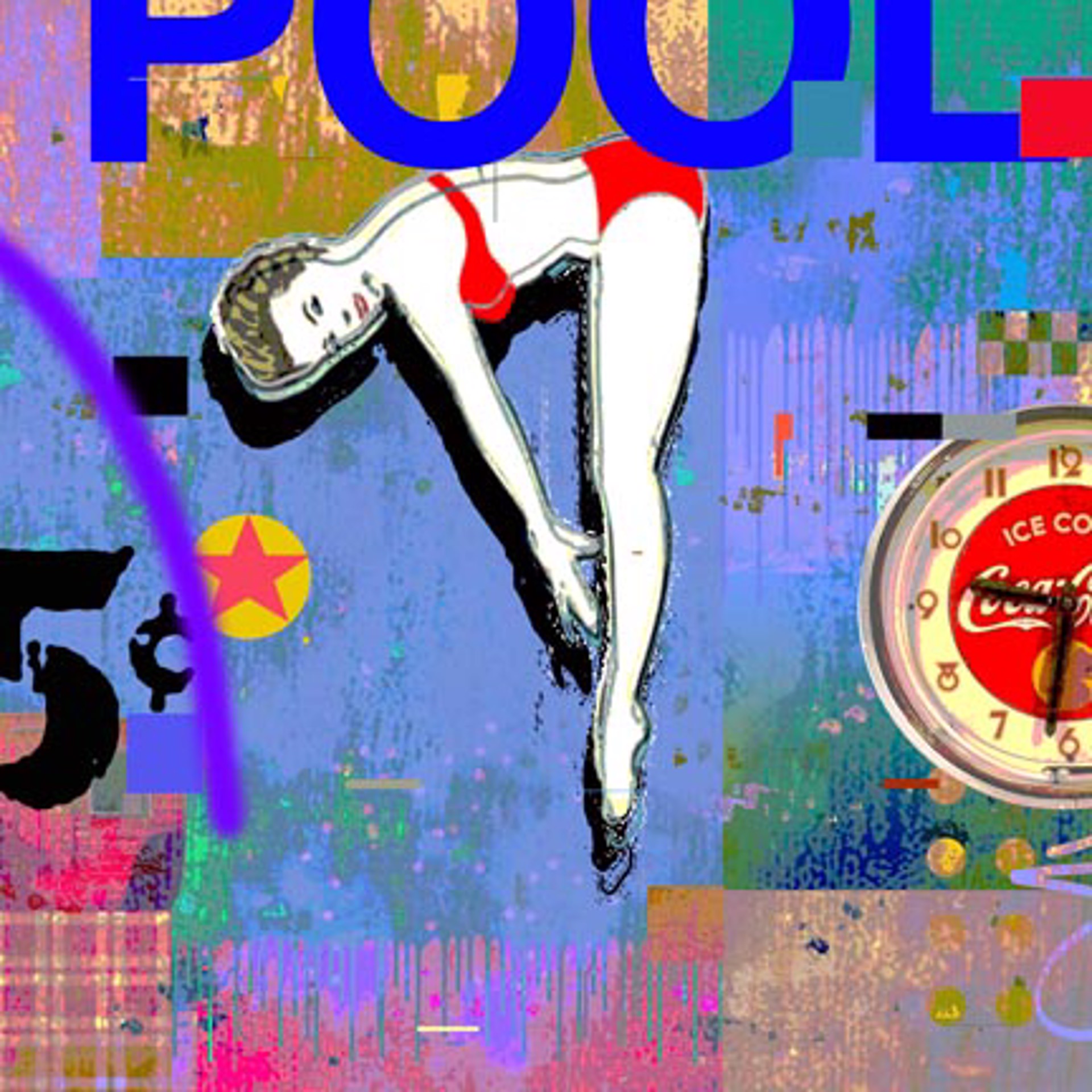 Pool Time by Mark Andrew Allen