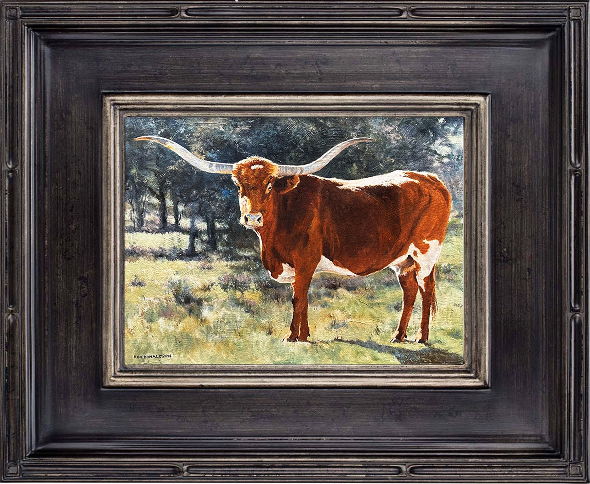 Longhorn Cow I by Kim Donaldson | Pitzer's Fine Arts