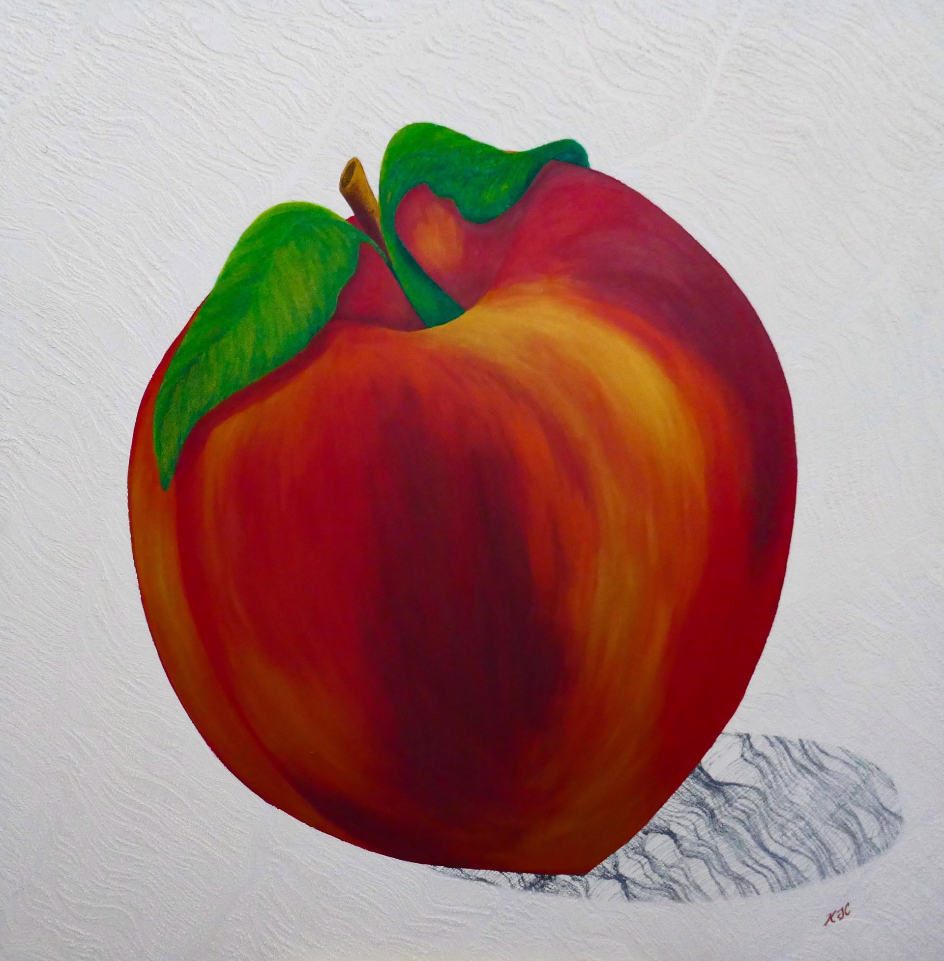 Mmm Peach by Karen I Coates