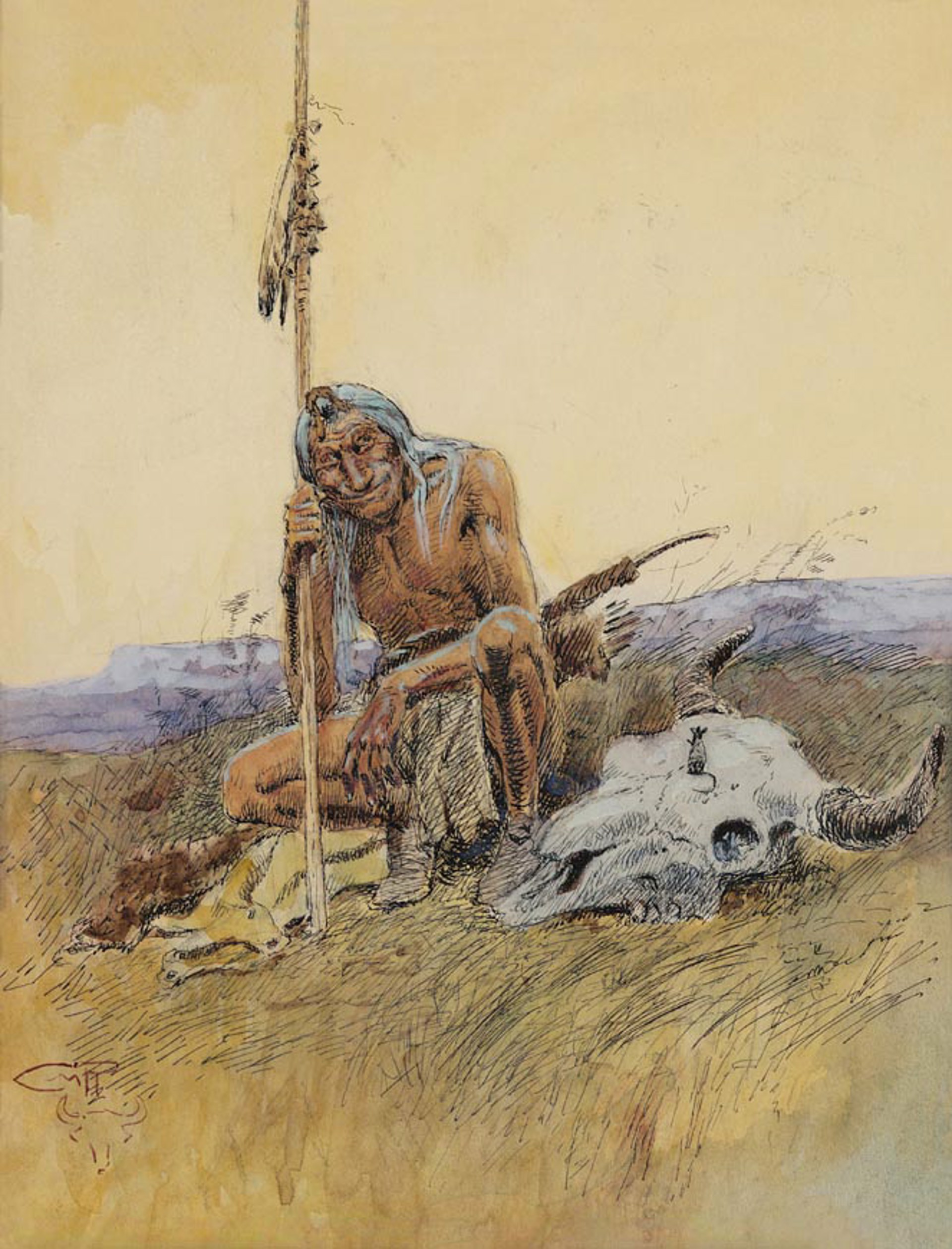 Napi and The Mice People by Charles M. Russell