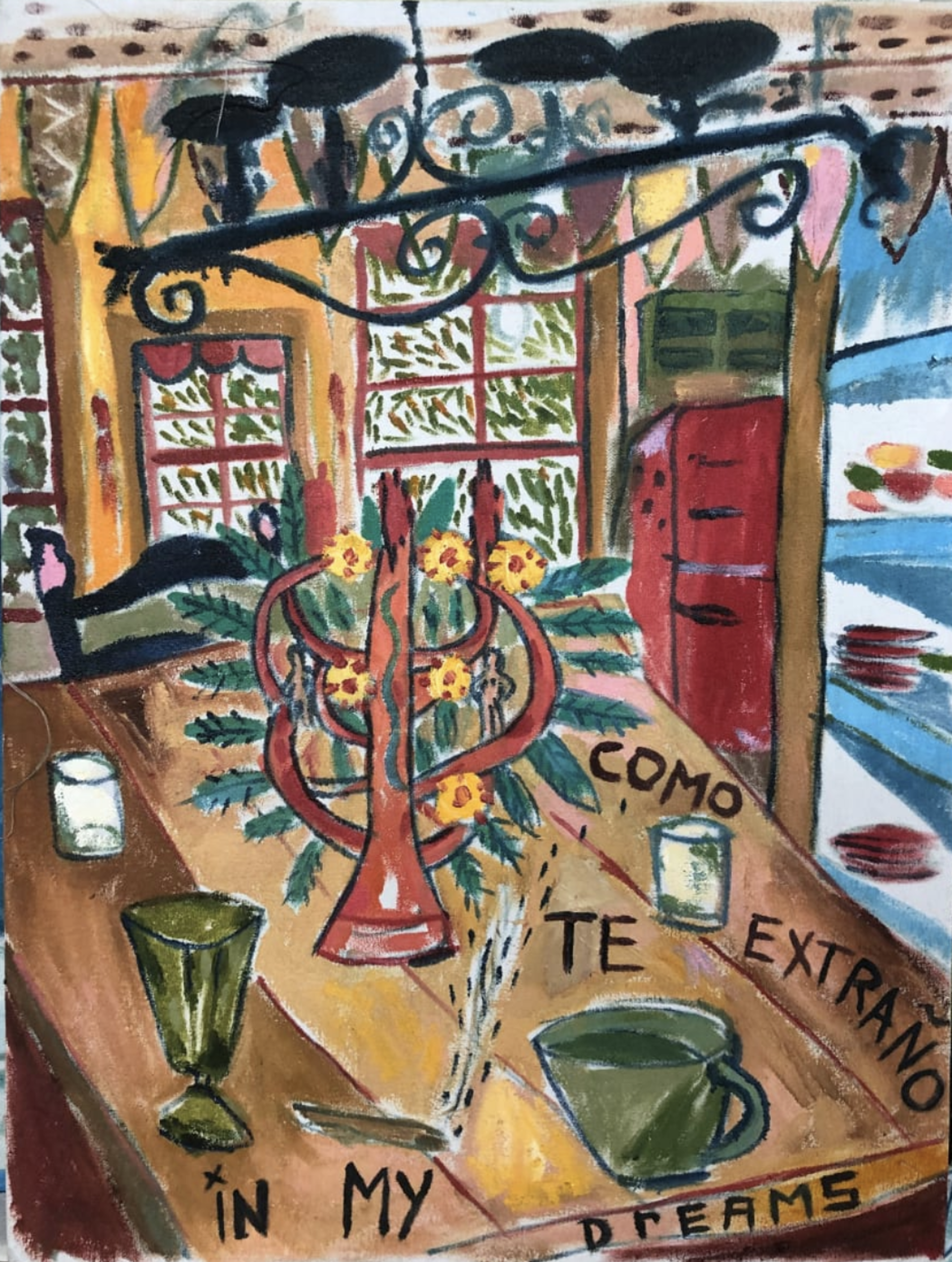 Rancho Pillow Still Life by Cruz Ortiz
