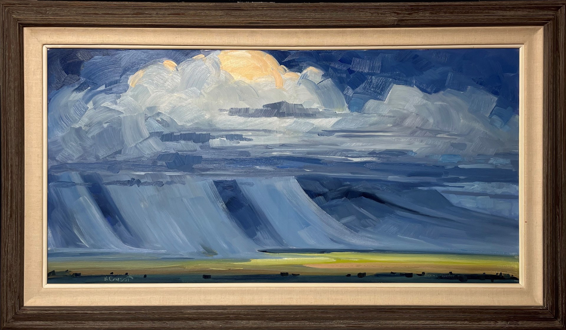 Monsoon Season ~ Includes authenticity certificate signed by Hugh Cabot by Originals Hugh Cabot