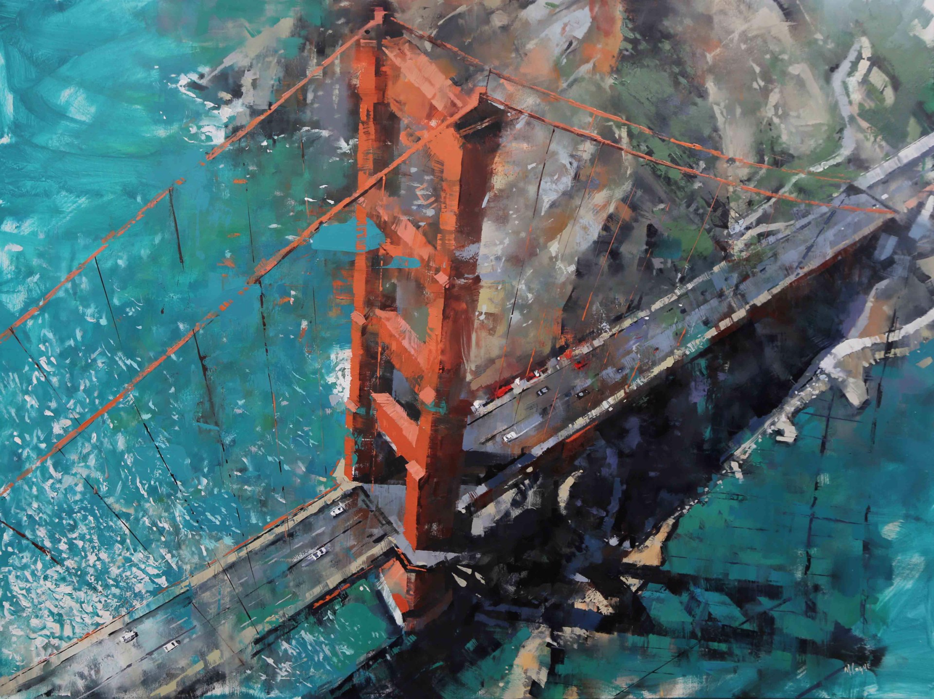 Pacific Shimmer (SOLD) by MARK LAGUE