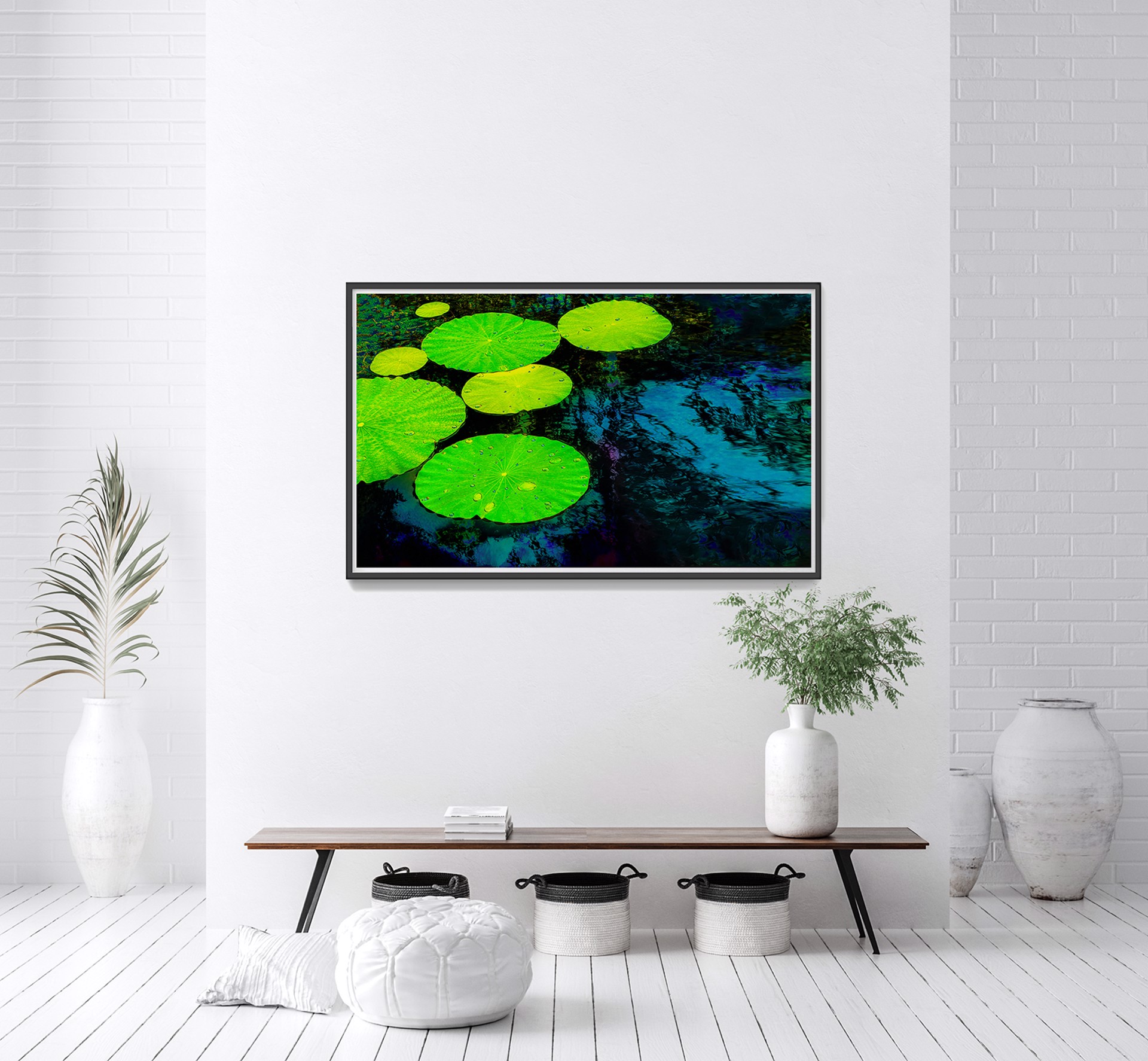 Green Floaters by Bob Petersen