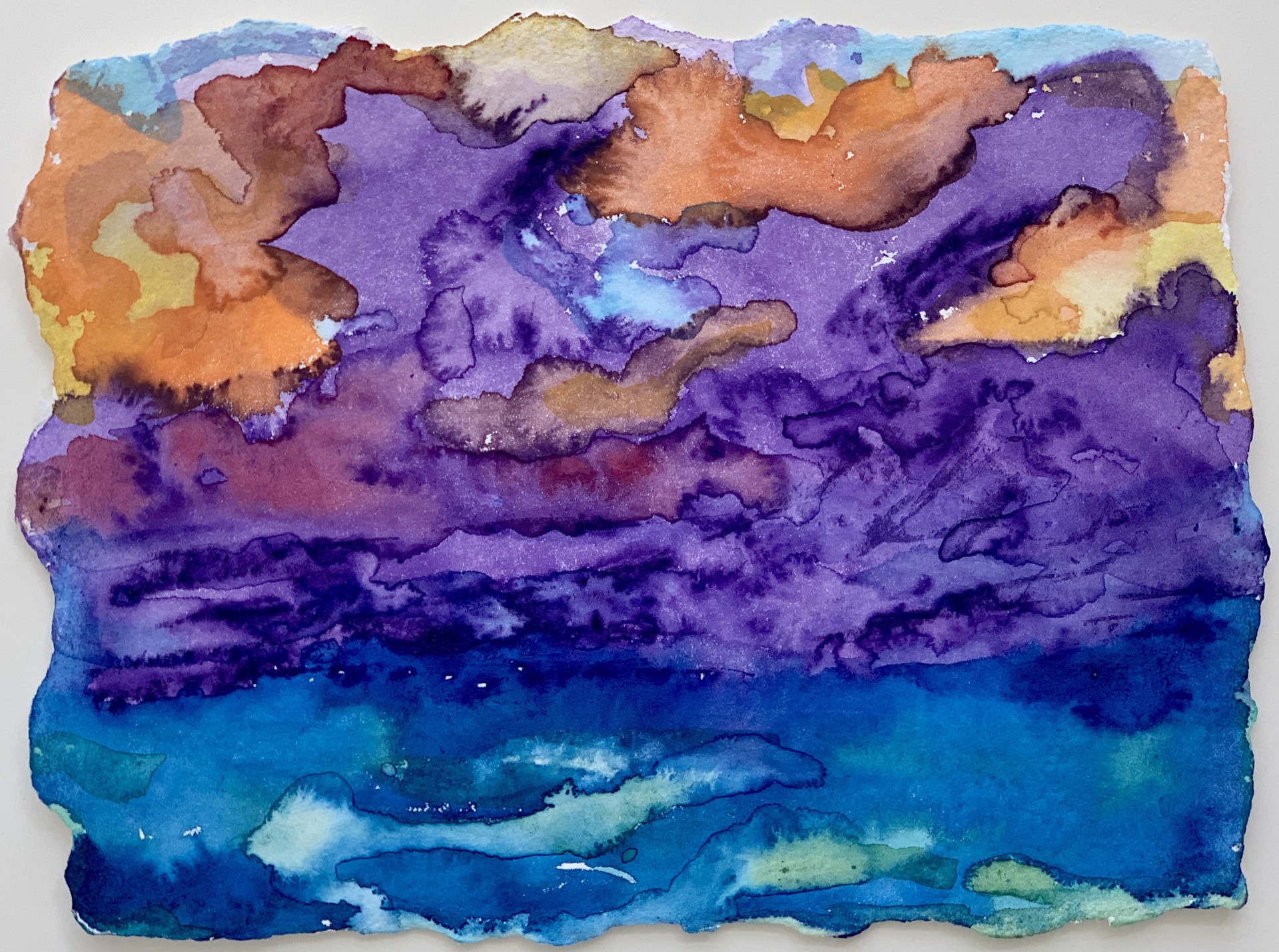 Spring Storms on the Bay 2 by Jennifer Clifford Danner