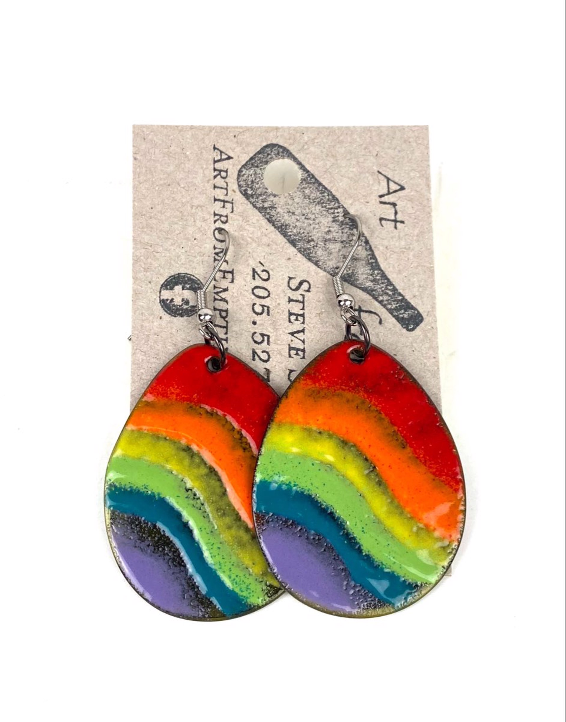 Earrings by Steve Smith