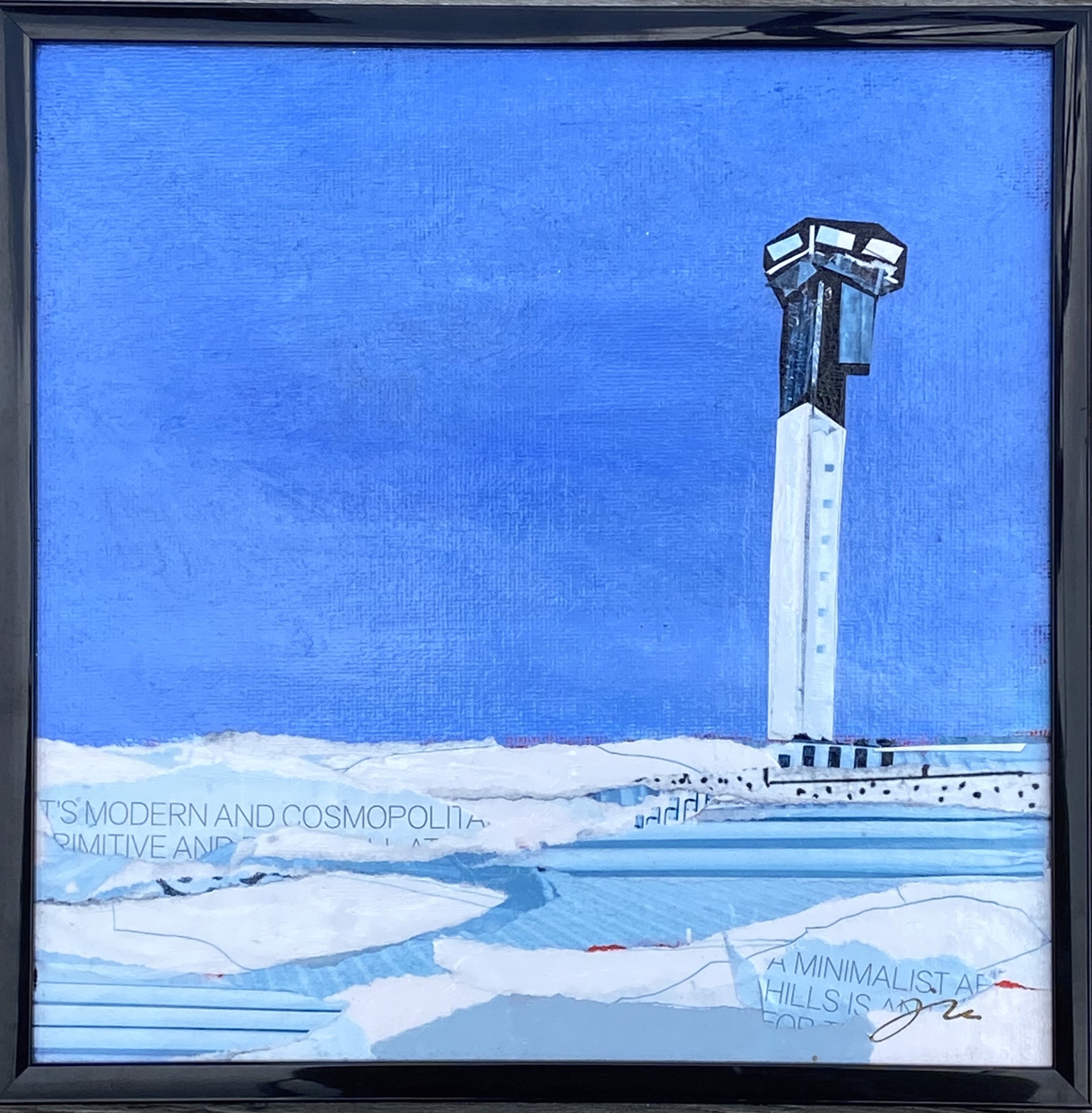Sullivan's Island Lighthouse: Modern, Primative by Tim Tyler