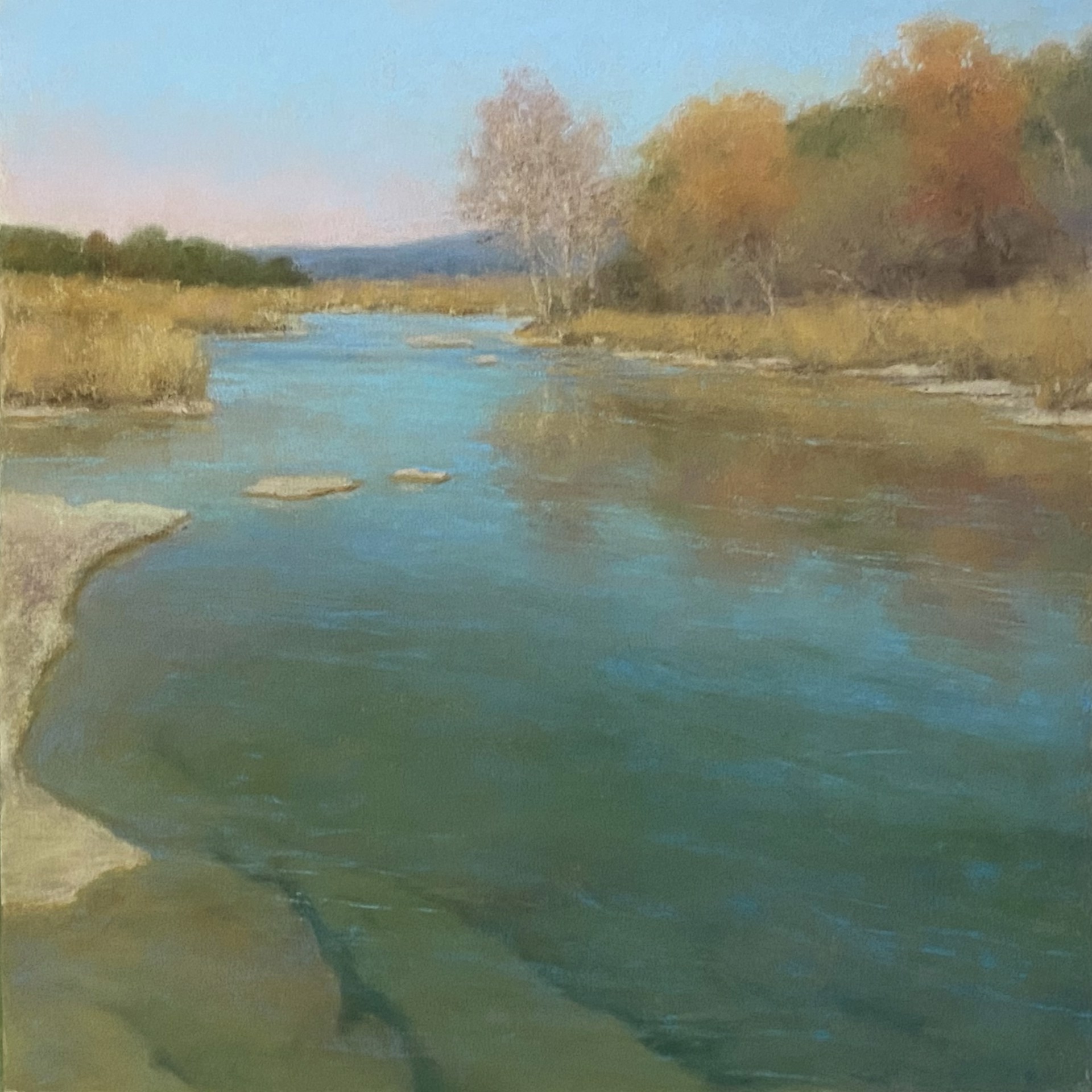 Still Waters, Llano River by Denise LaRue Mahlke