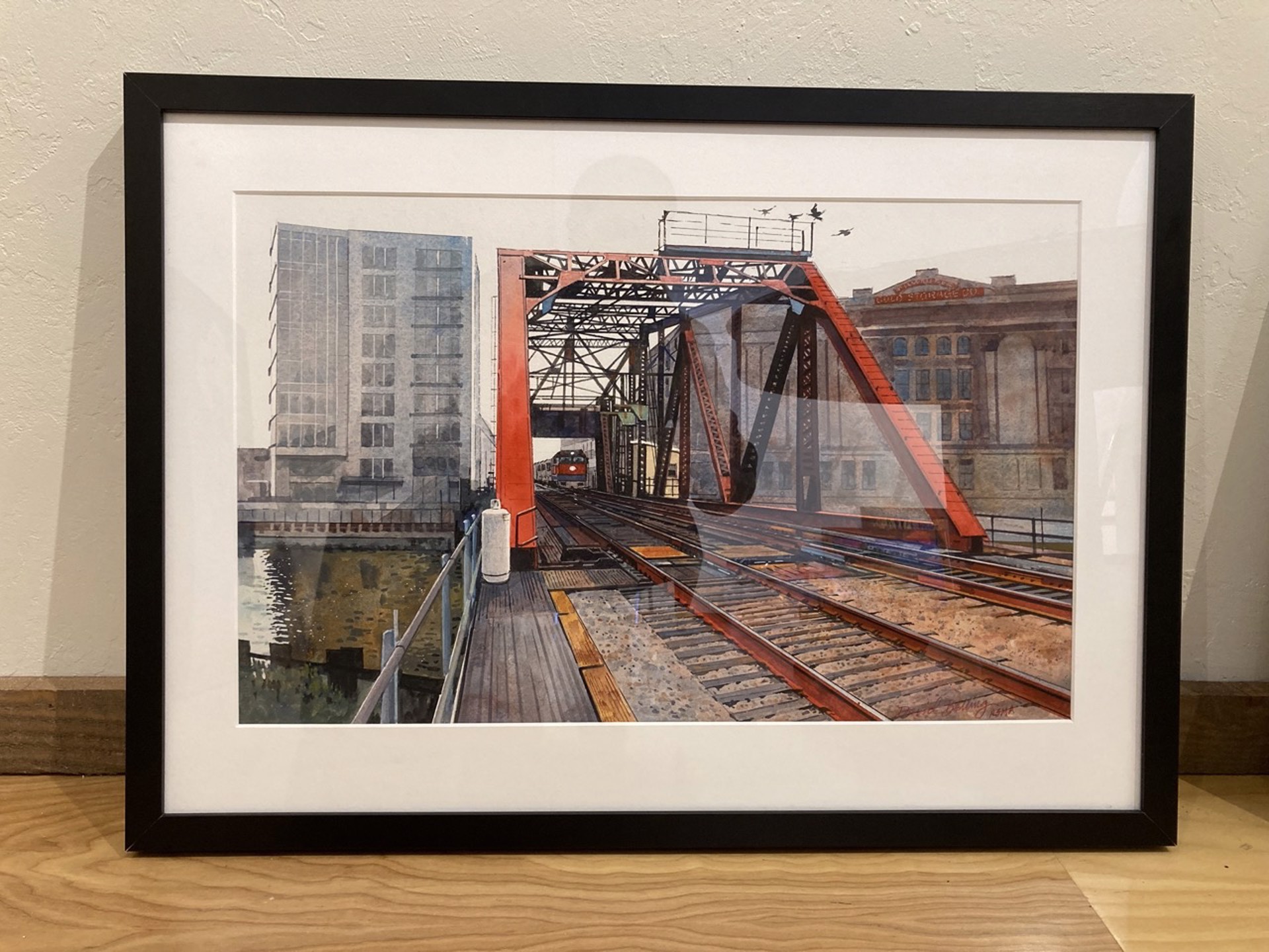 Swing Bridge II by David Belling