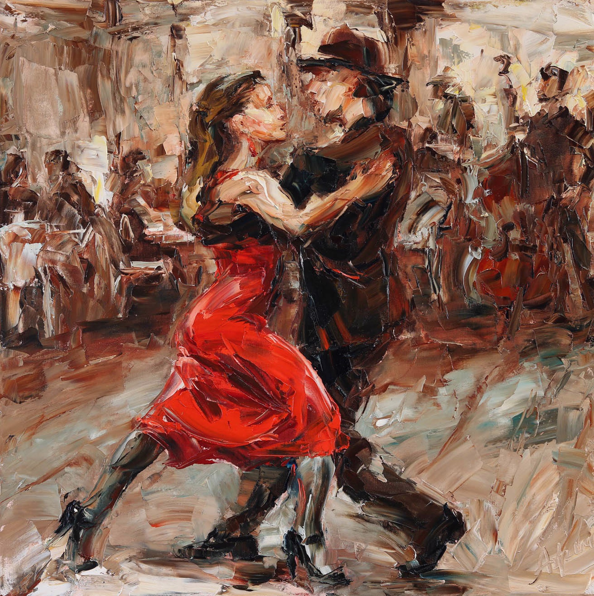 Retro Tango by Lyudmila AGRICH