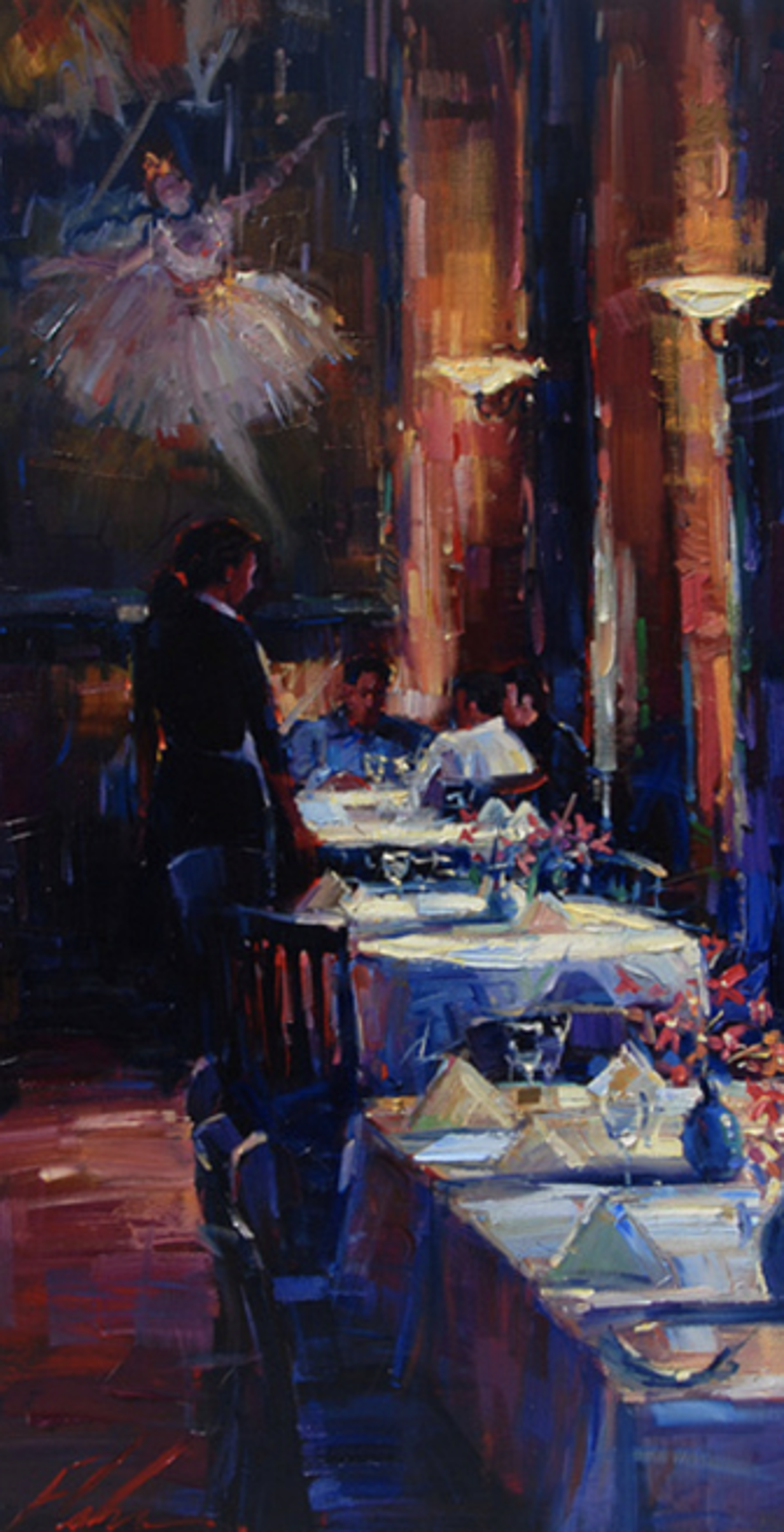 Lunch with Degas by Michael Flohr