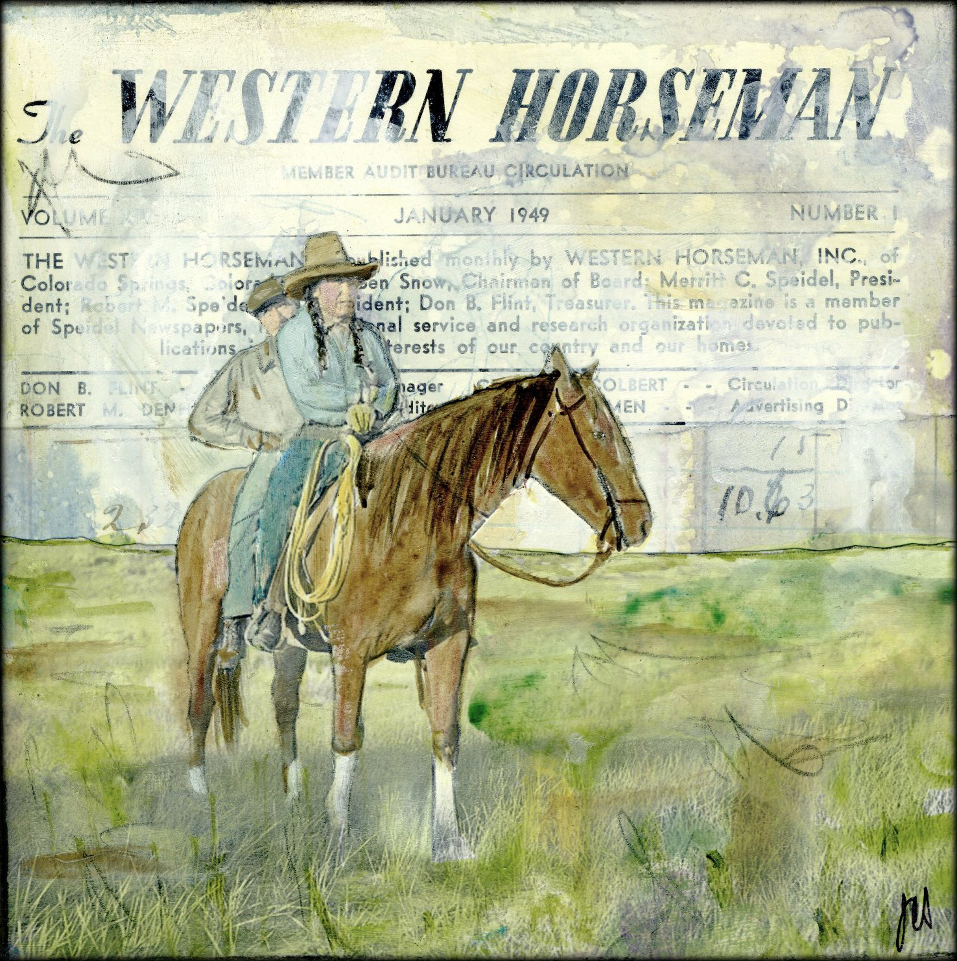 Western Horsemen by JC Spock