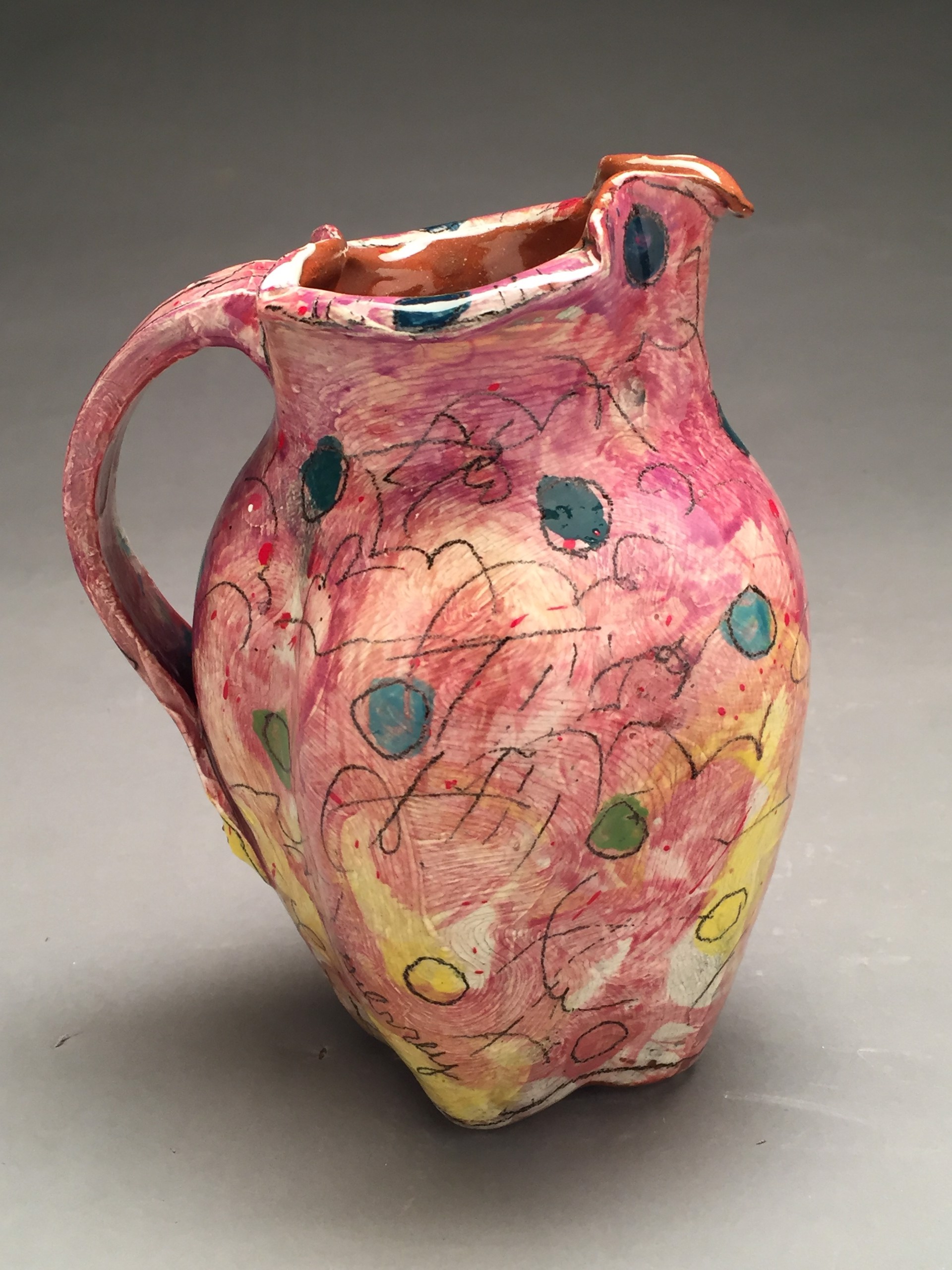 Pitcher Colorful by Susan McGilvrey
