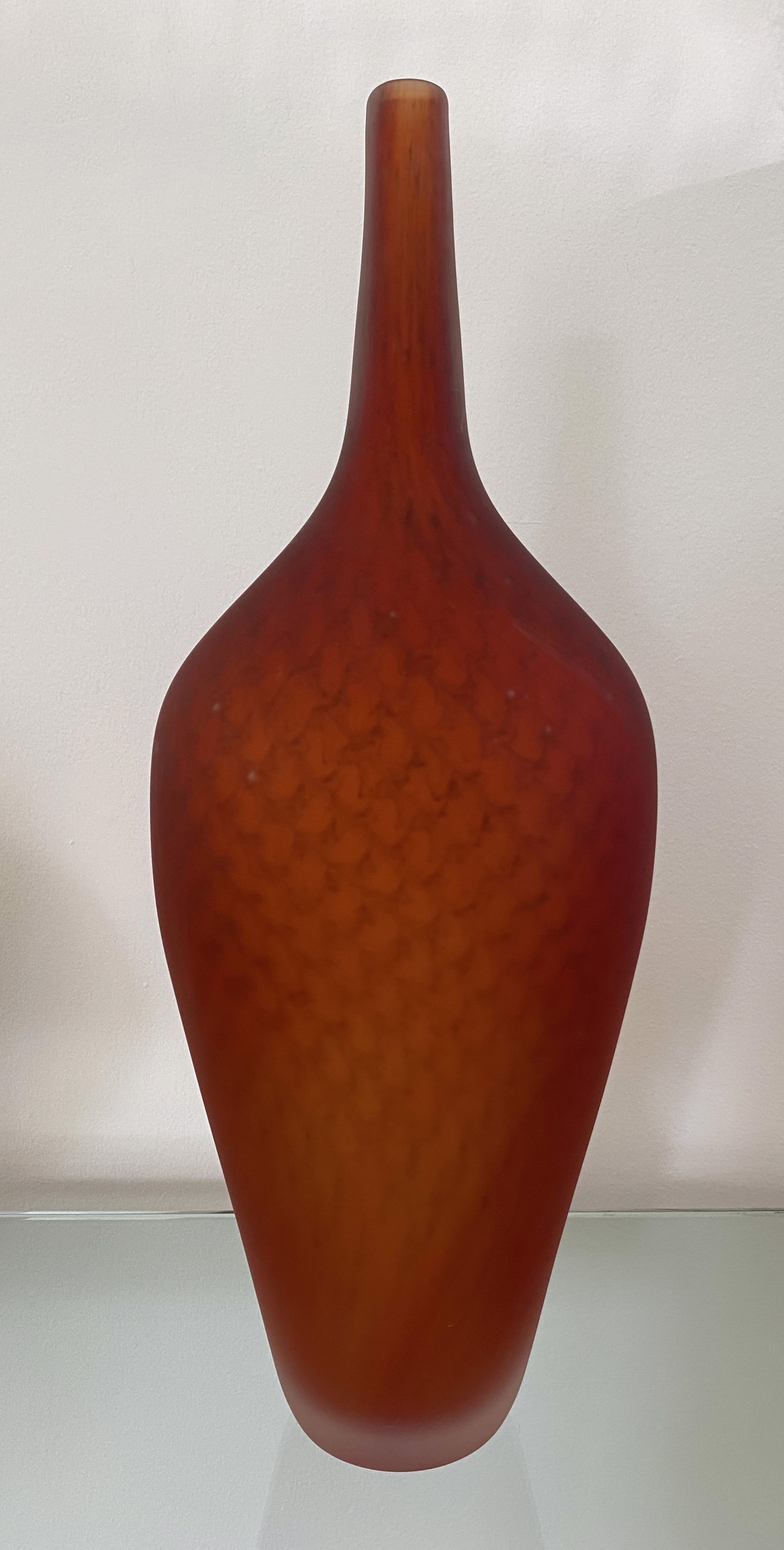 Rust Merletto Vase by John Geci
