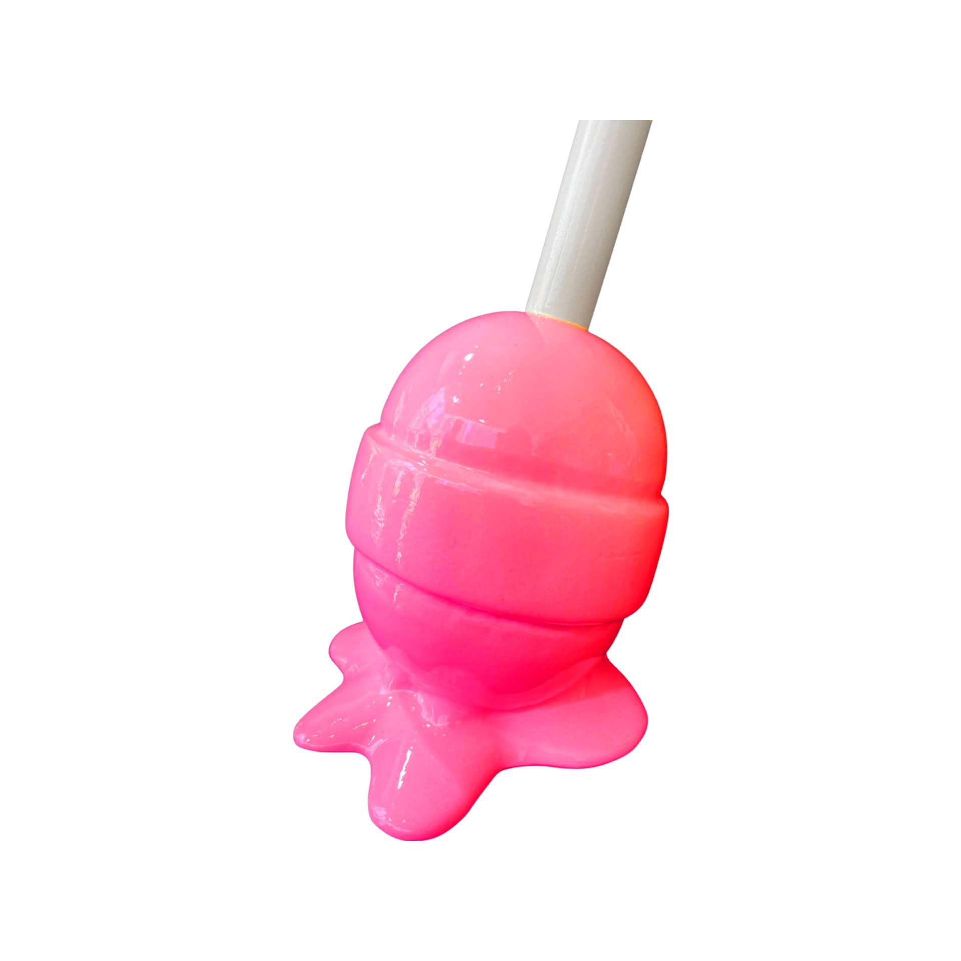 Hot Pink Small Lollipop by Lollipops by Elena Bulatova