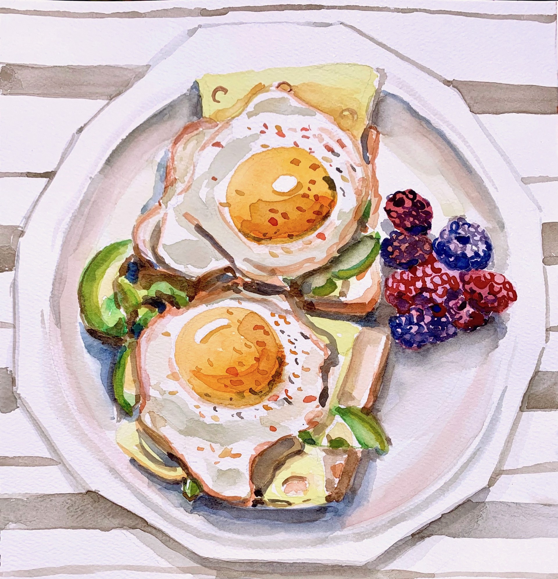 Eggs & Avocado by Craig Ford