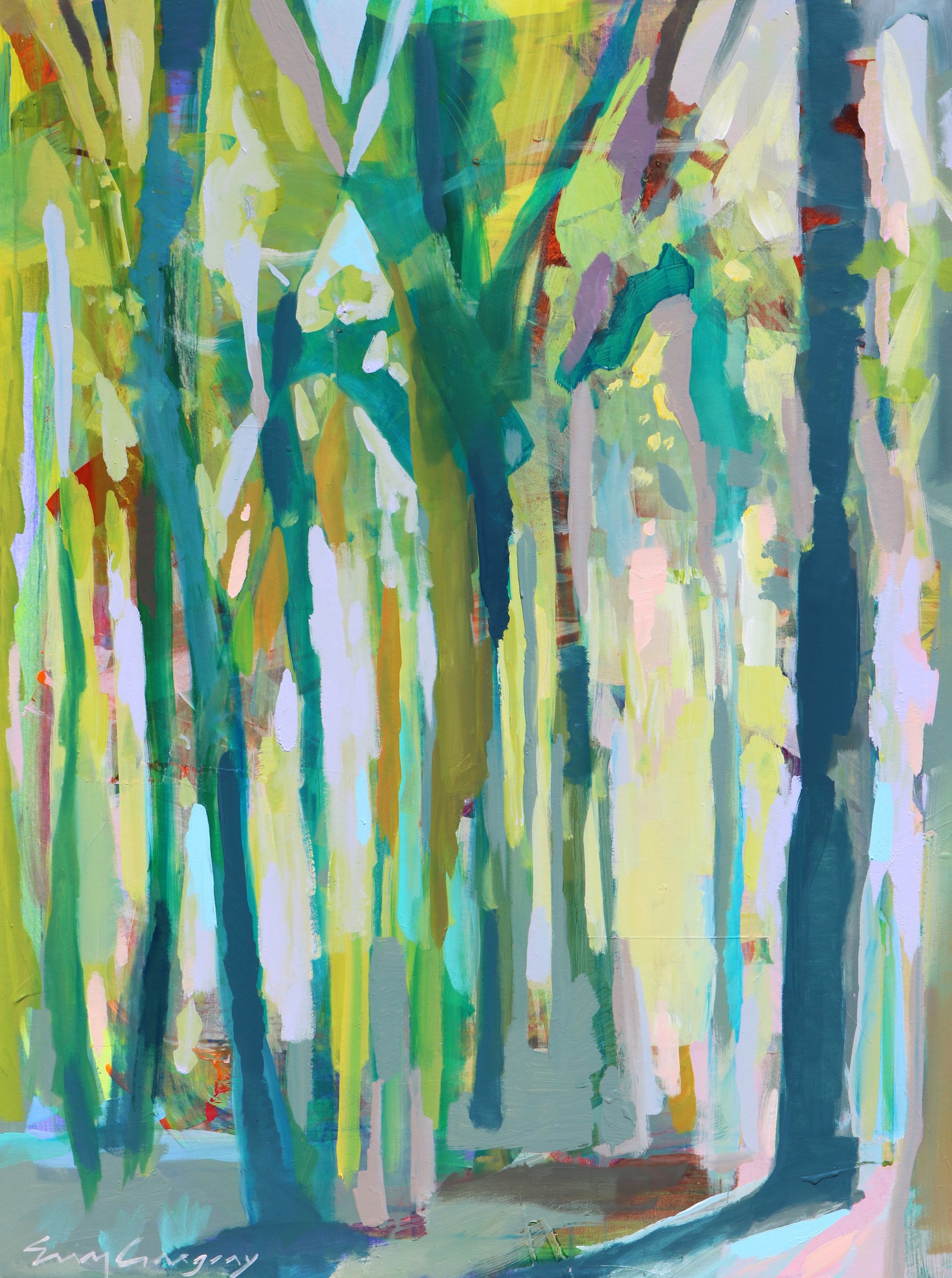 Morning Forest 1 by Erin Gregory
