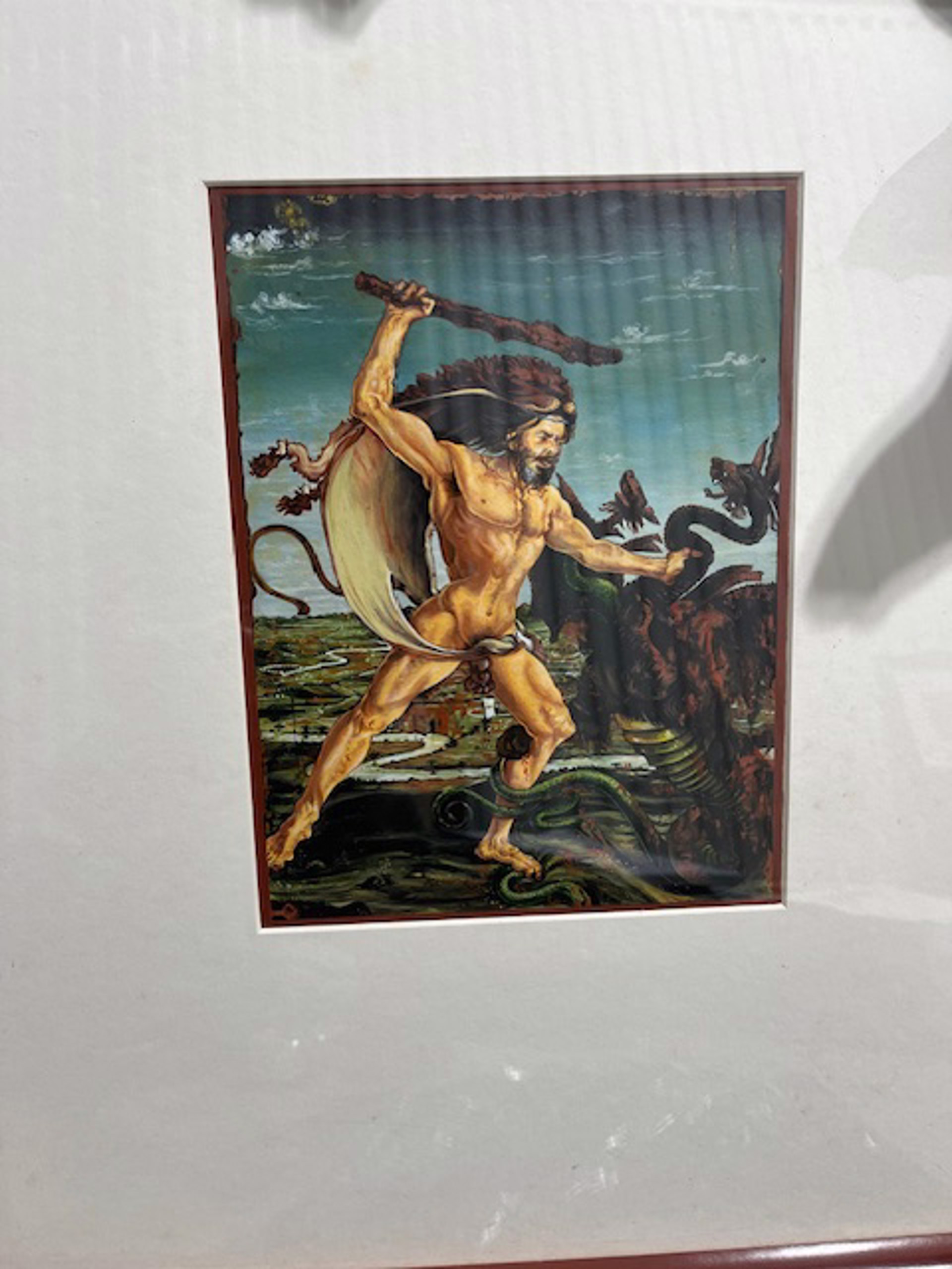 George as Hercules by Shirley Rabe' Masinter