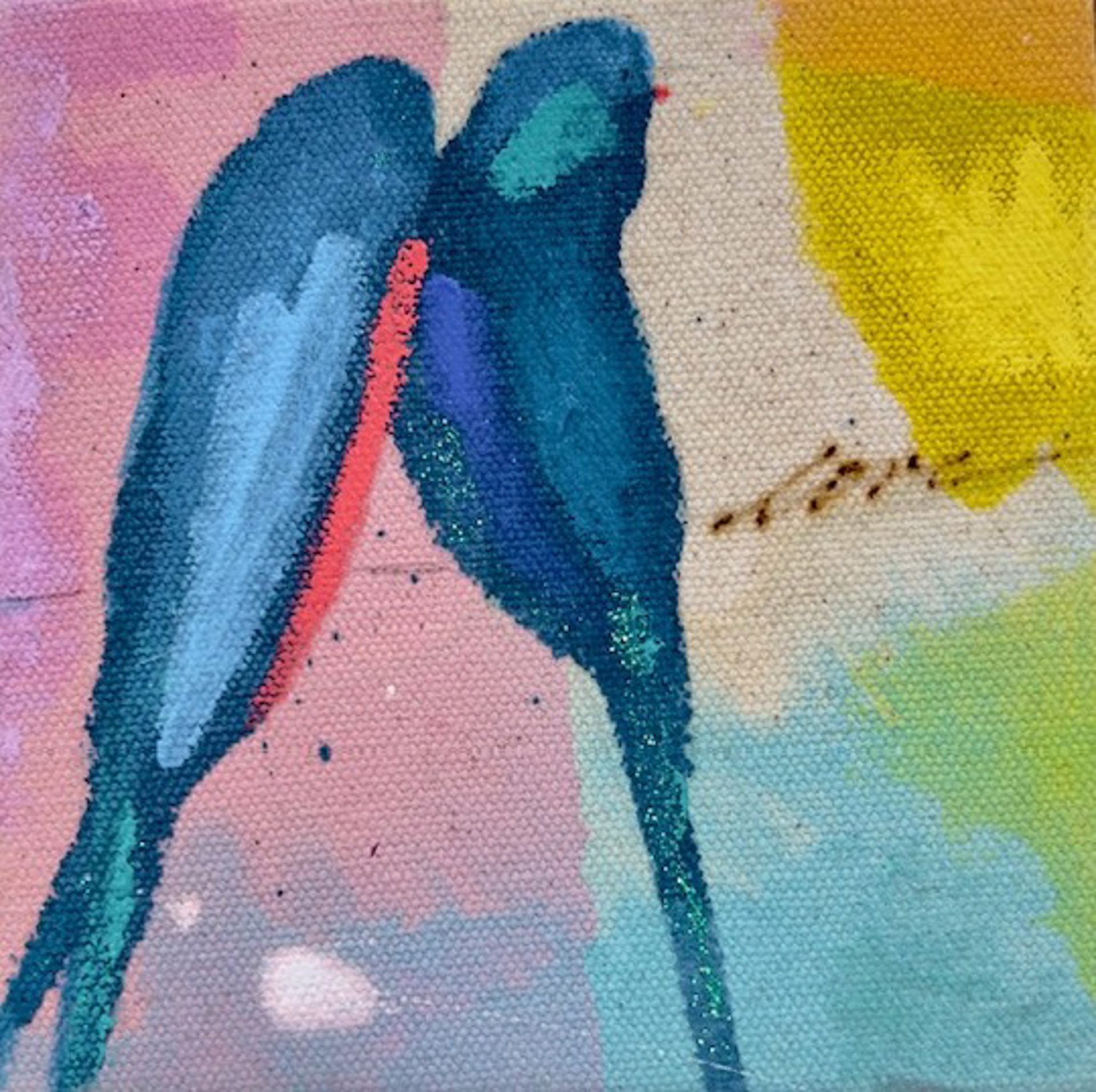 Love Birds by Wyanne Thompson