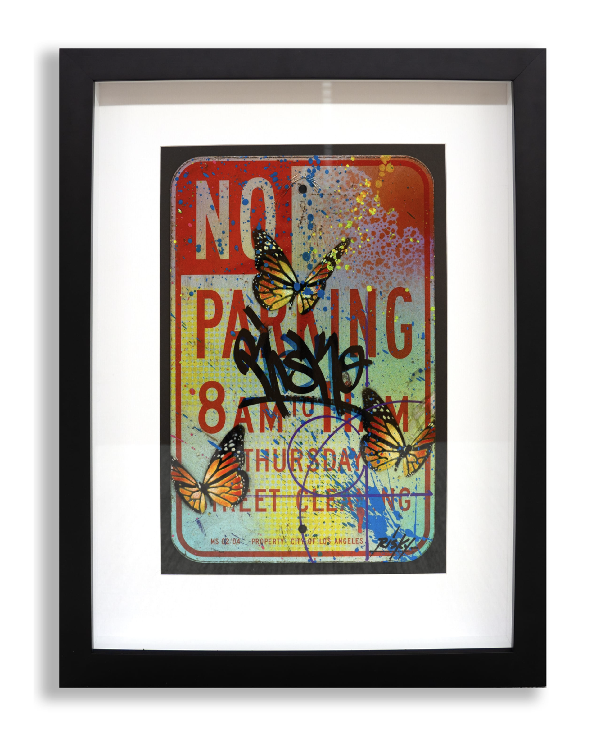 No Parking #7 by Risk
