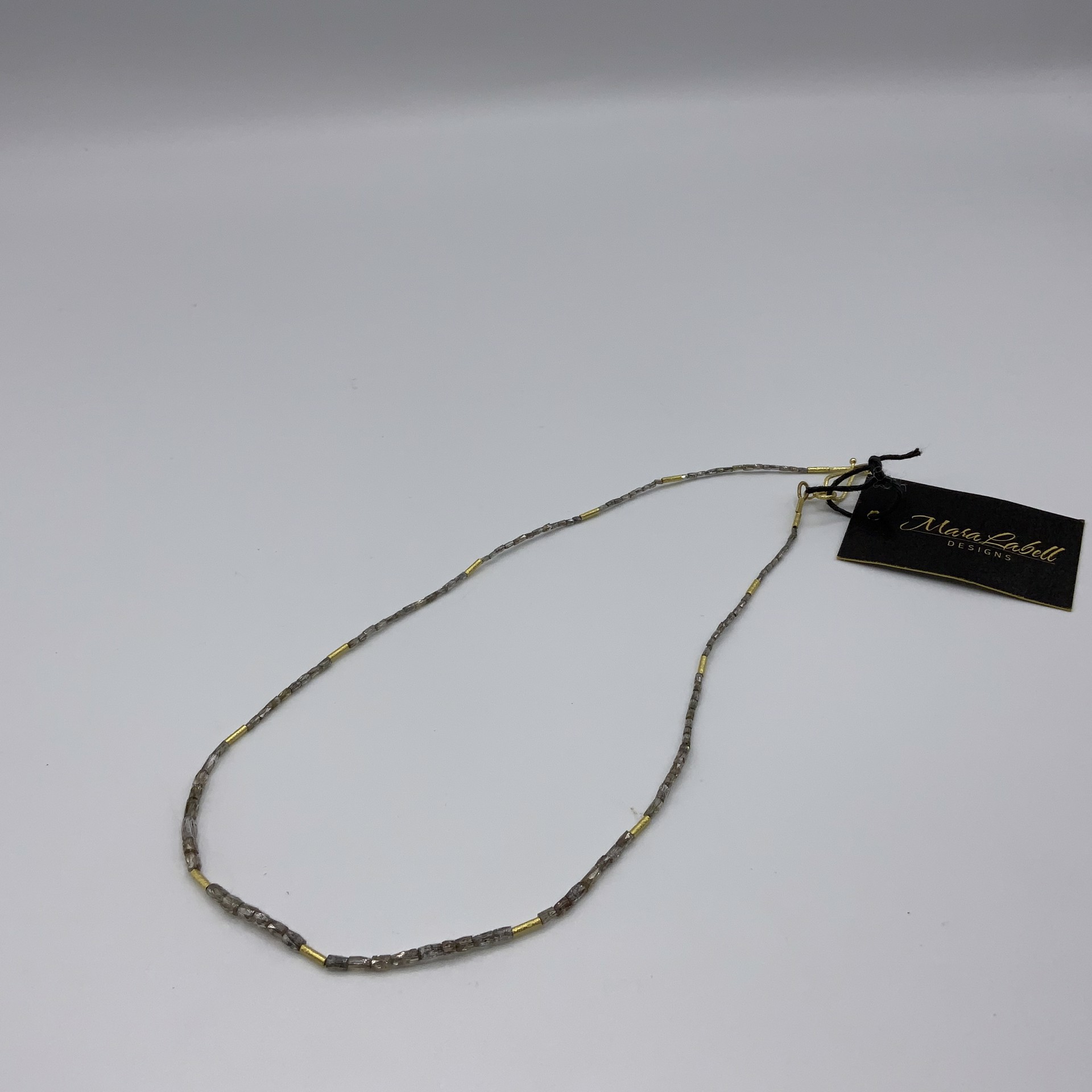 Daily Diamonds Champagne 16’ in18k Gold by Mara Labell