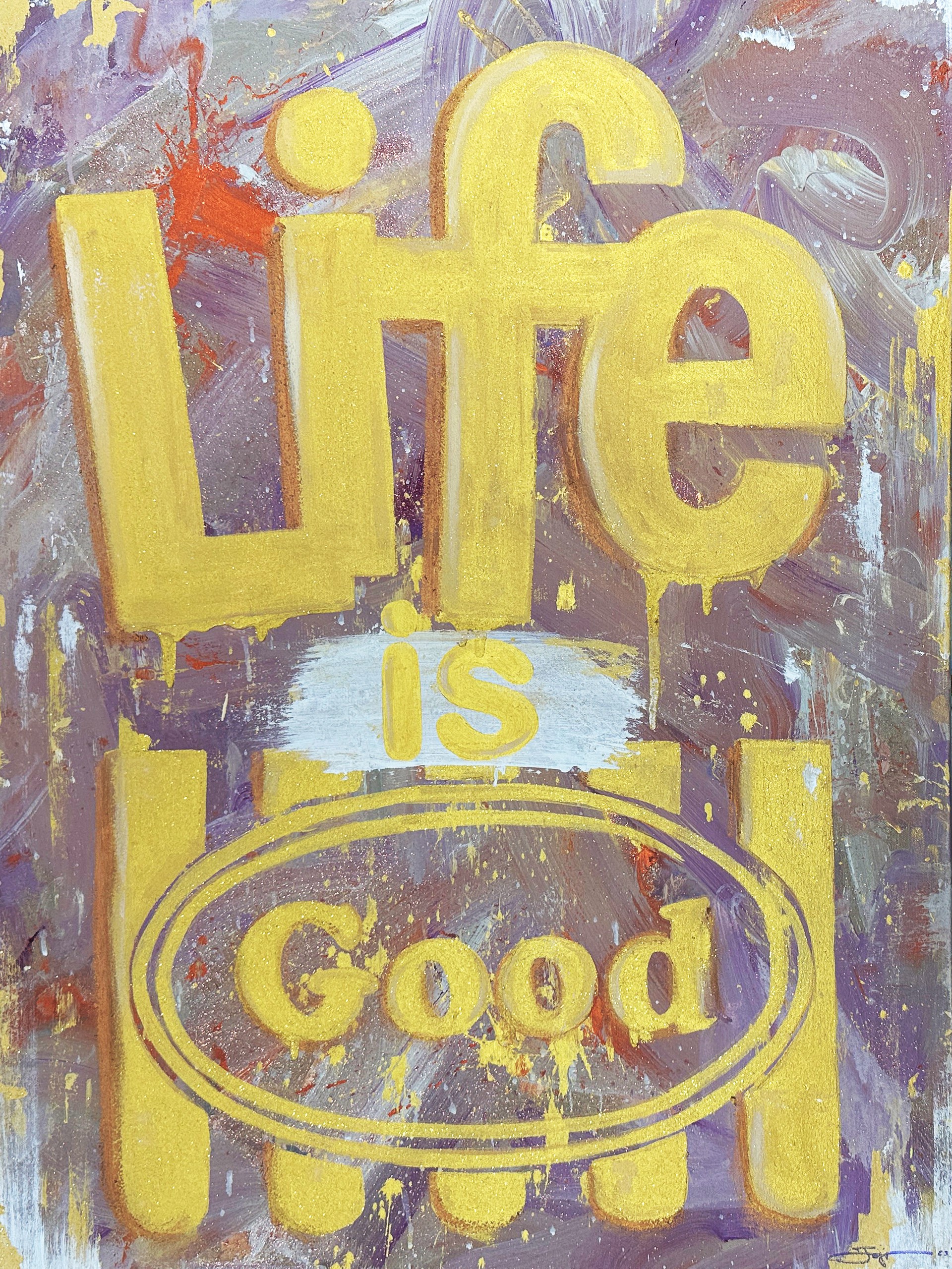 Life is Good (Lilac) by Jojo Anavim