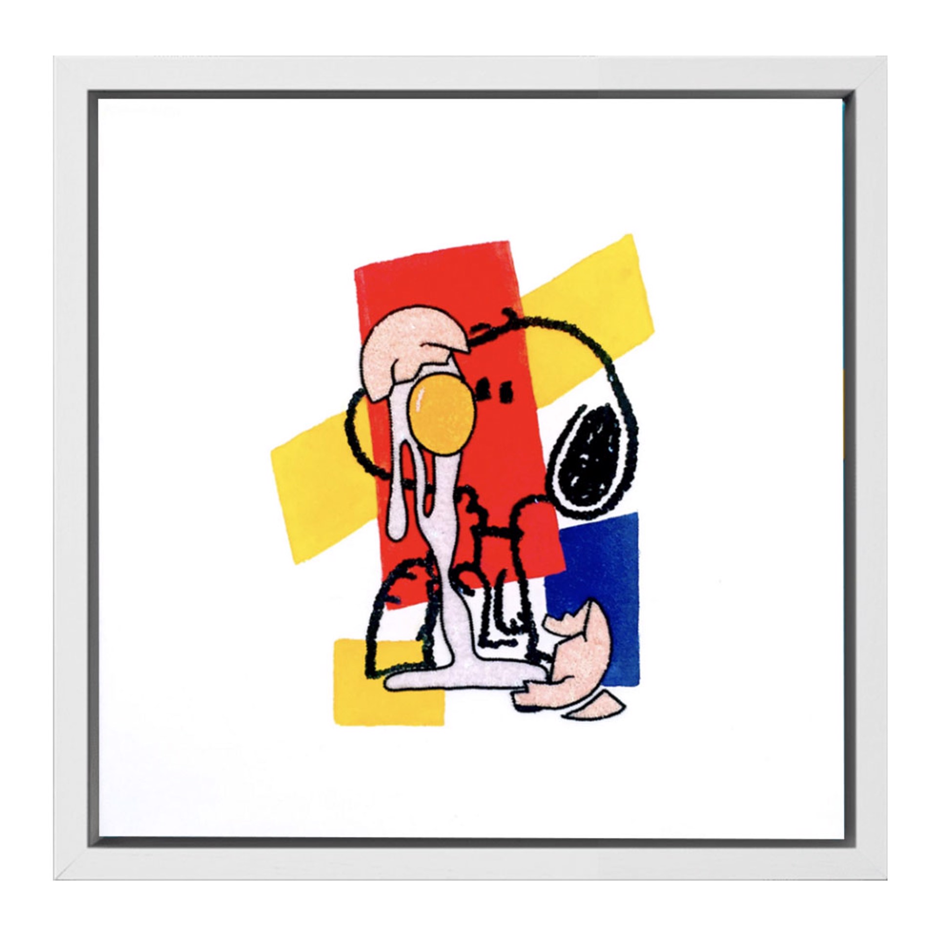 Snoopy egg II by Philip Colbert
