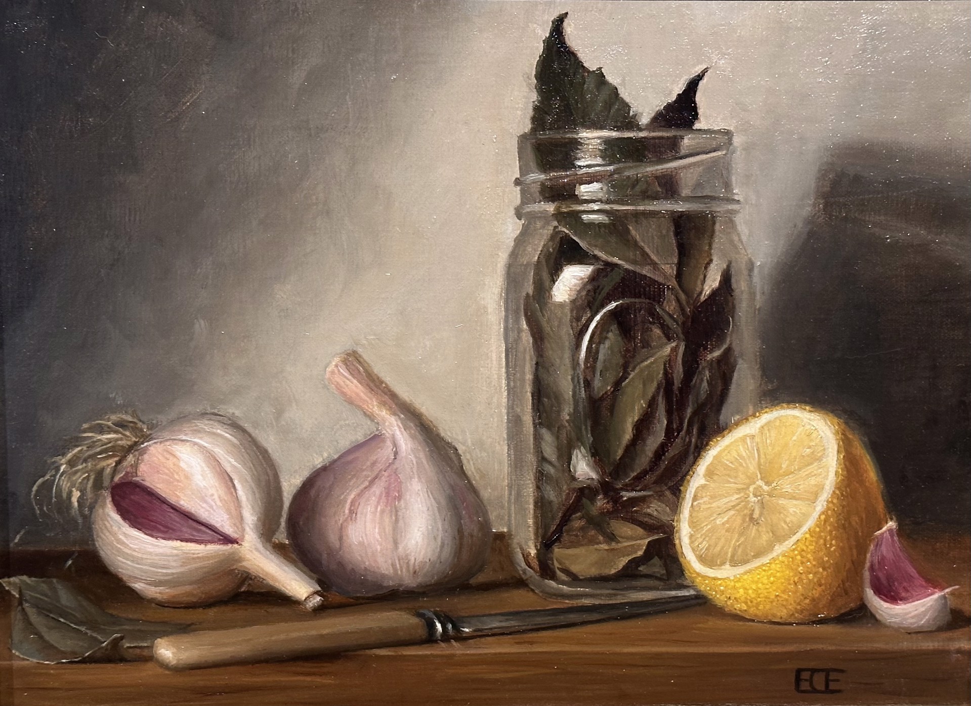 Bayleaf, Lemon & Garlic by Barbara Efchak