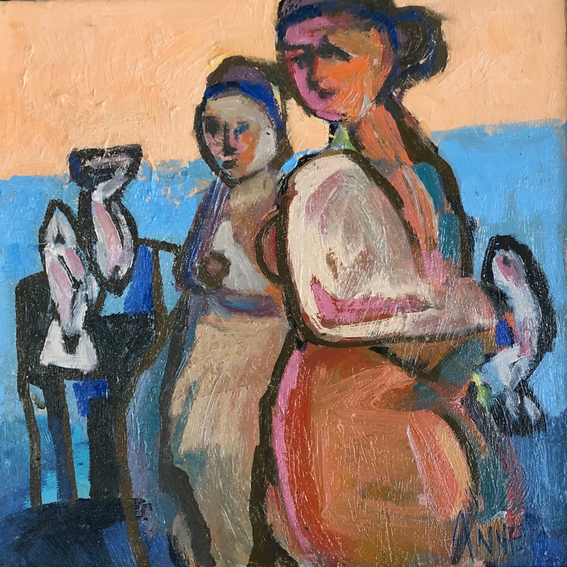 Ladies With Three by Anne Darby Parker