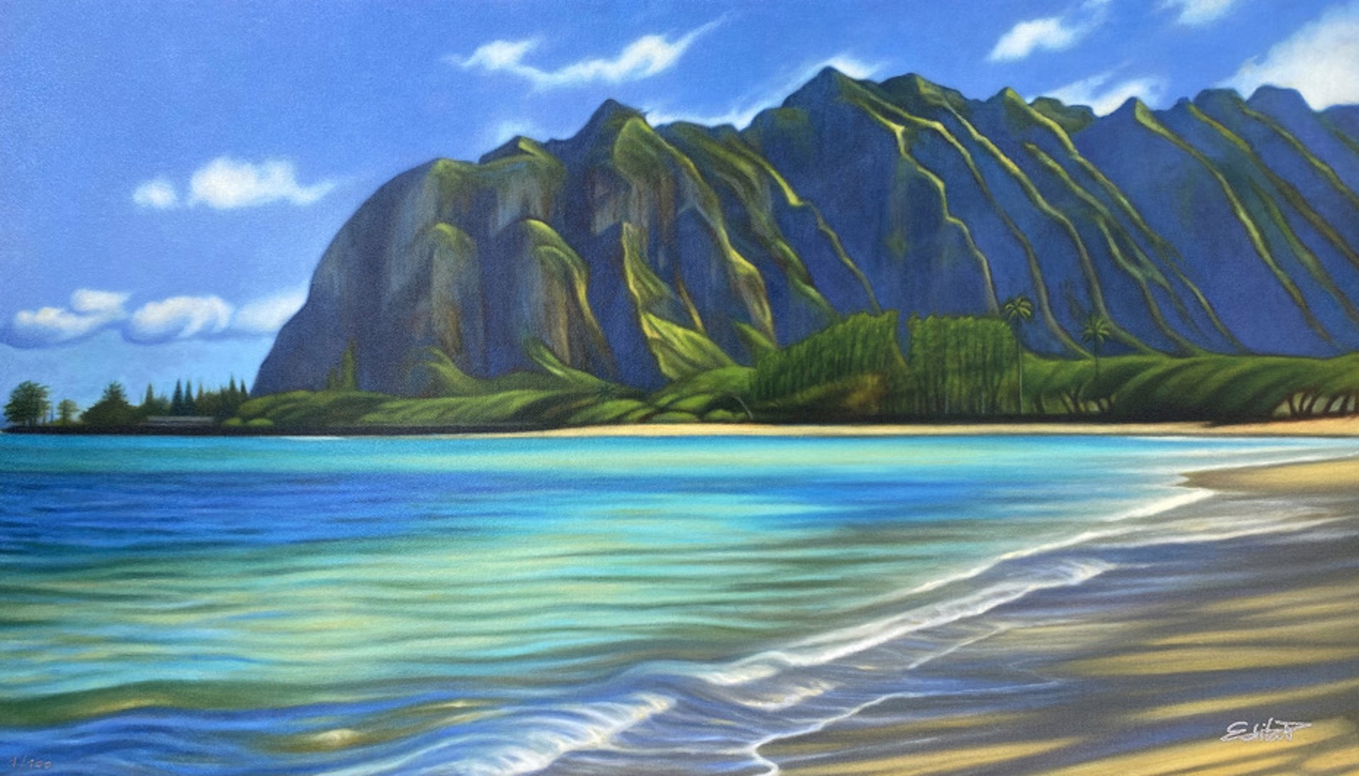 Koʻolau Afternoon by Edyta Franczak