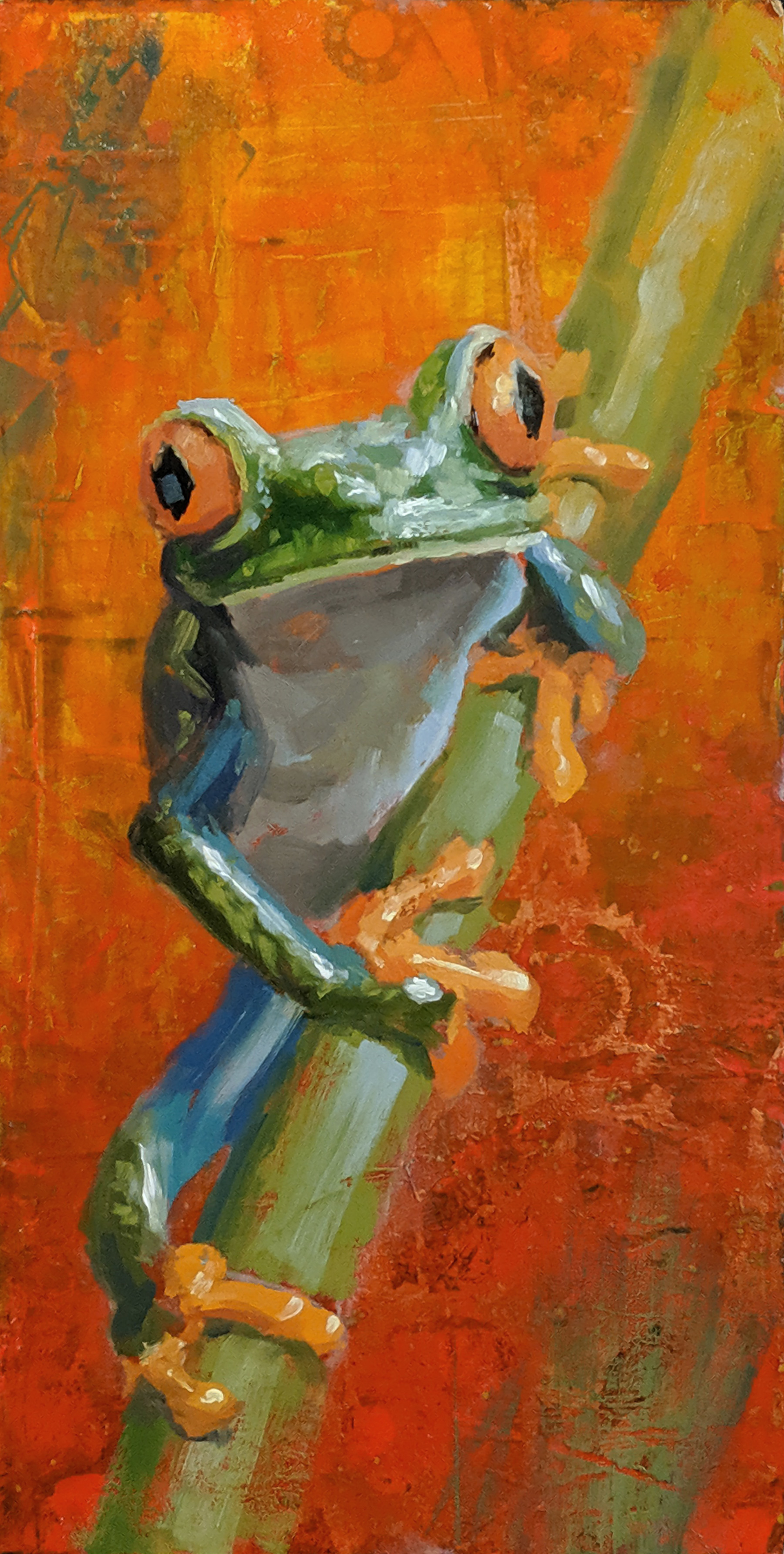 Tree Frog by Christopher Clark