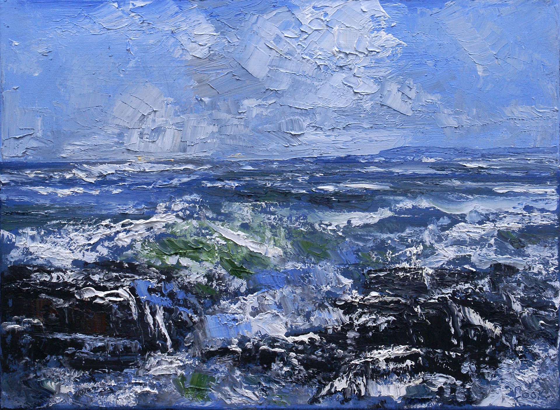 Casco Bay Study #3 by James Cook