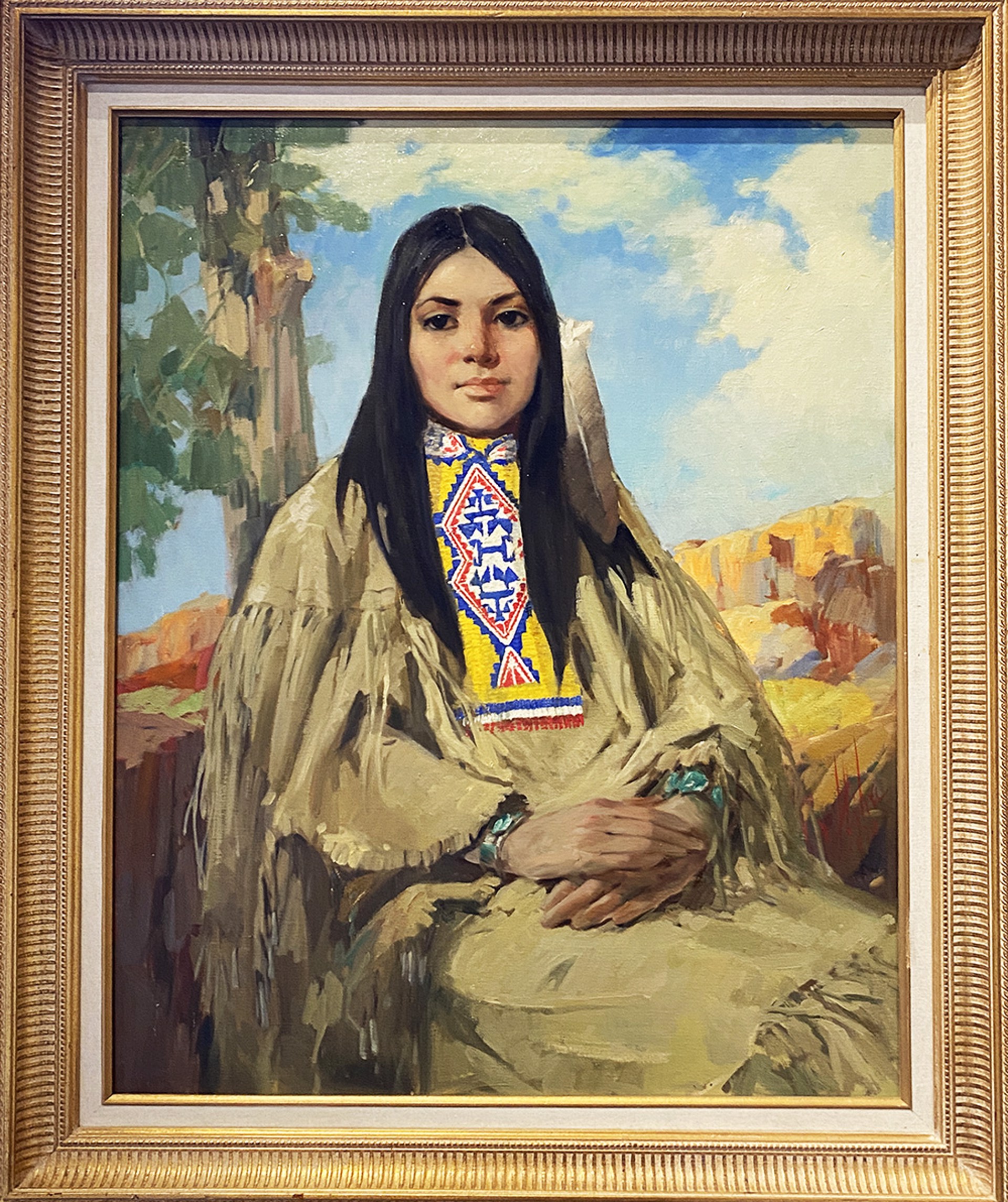 Apache Girl by Vladan Stiha