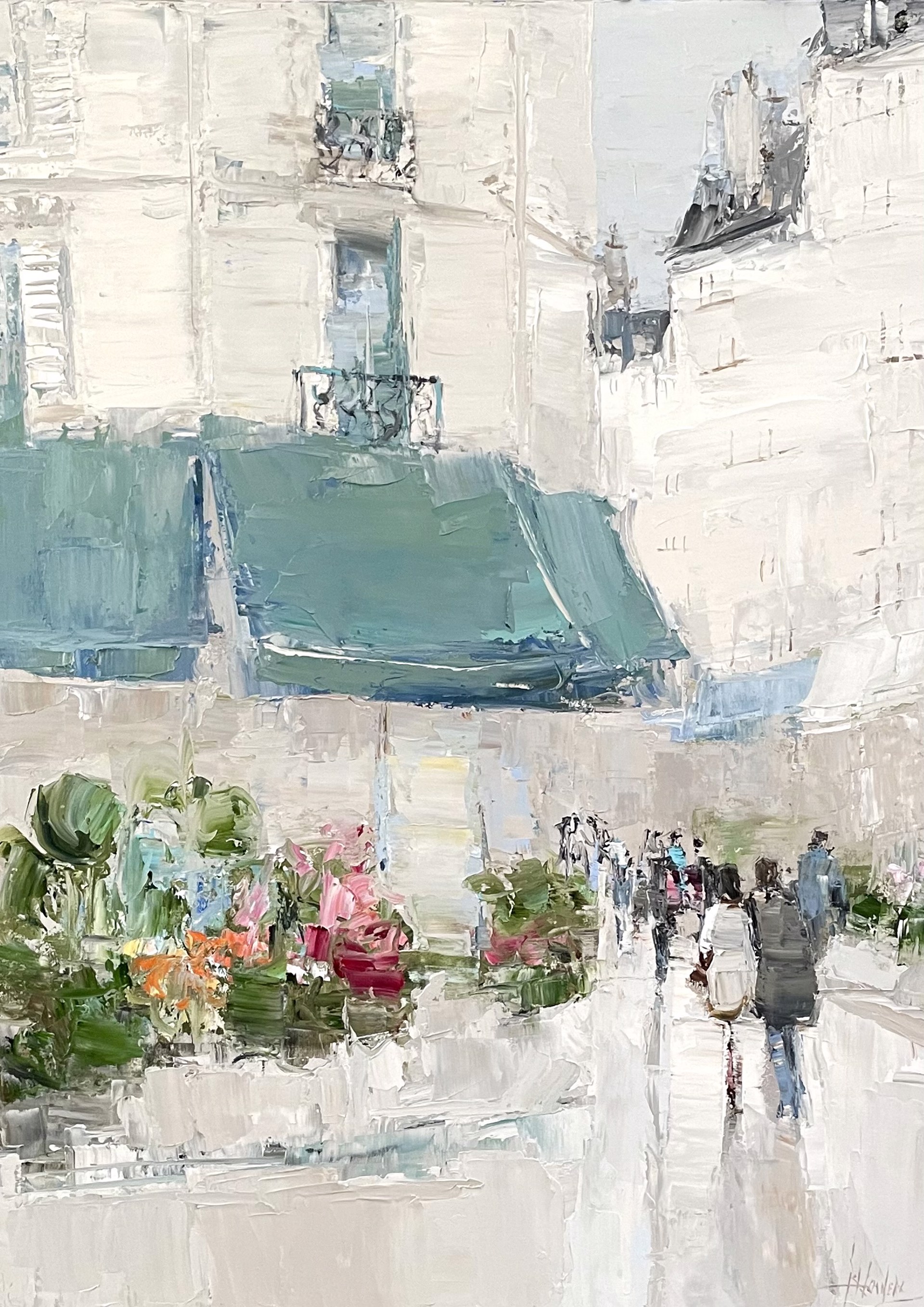 Corner Flower Shop, Paris by Barbara Flowers