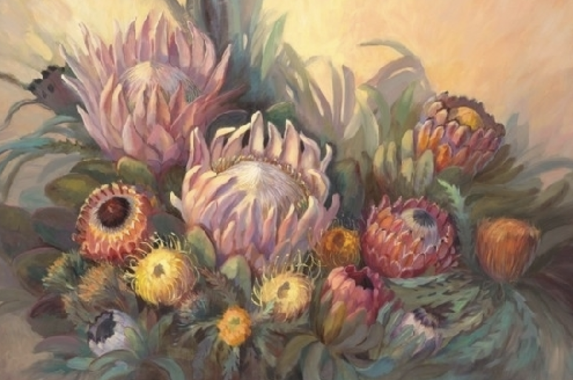Protea Prominence by Connie Hennings-Chilton