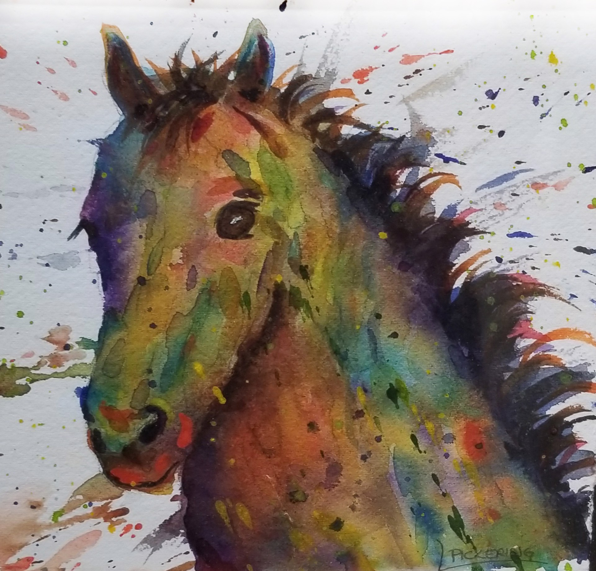 Painted Horse by Laura Pickering