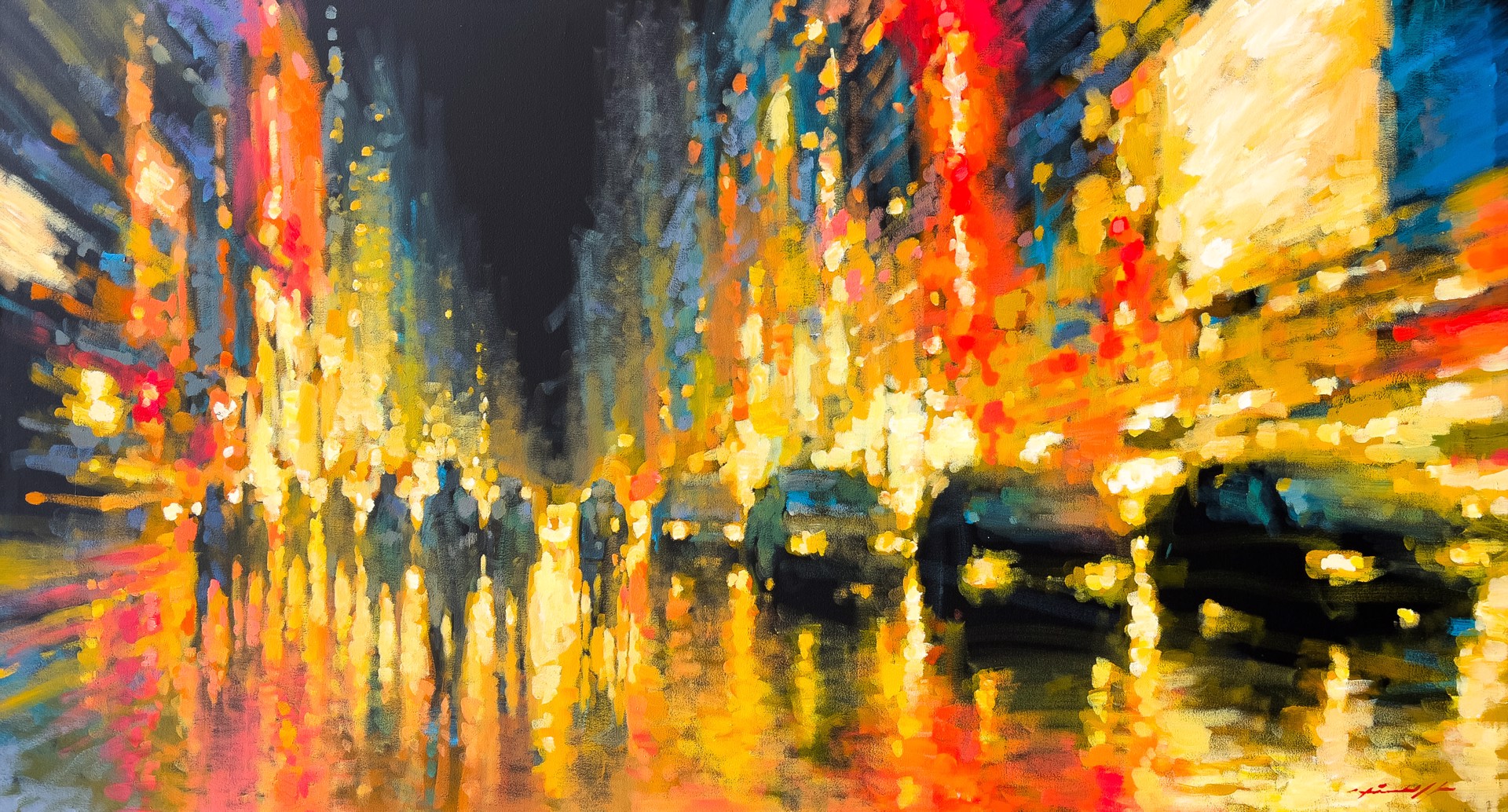 City Lights by David Hinchliffe