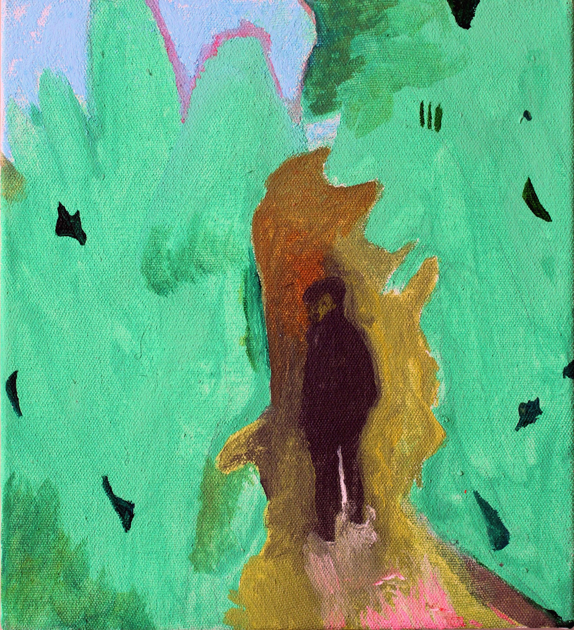 Joshua Tree in Green by John Paul Kesling
