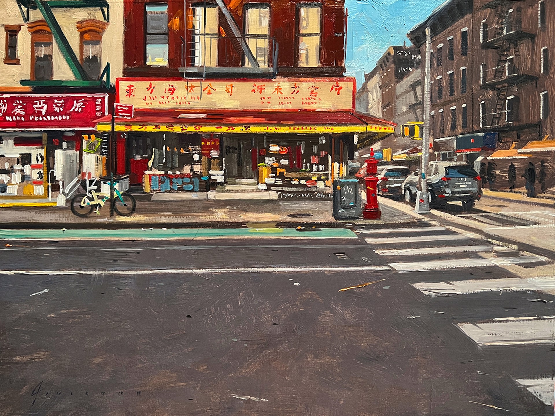 A Corner in Chinatown by Vincent Giarrano