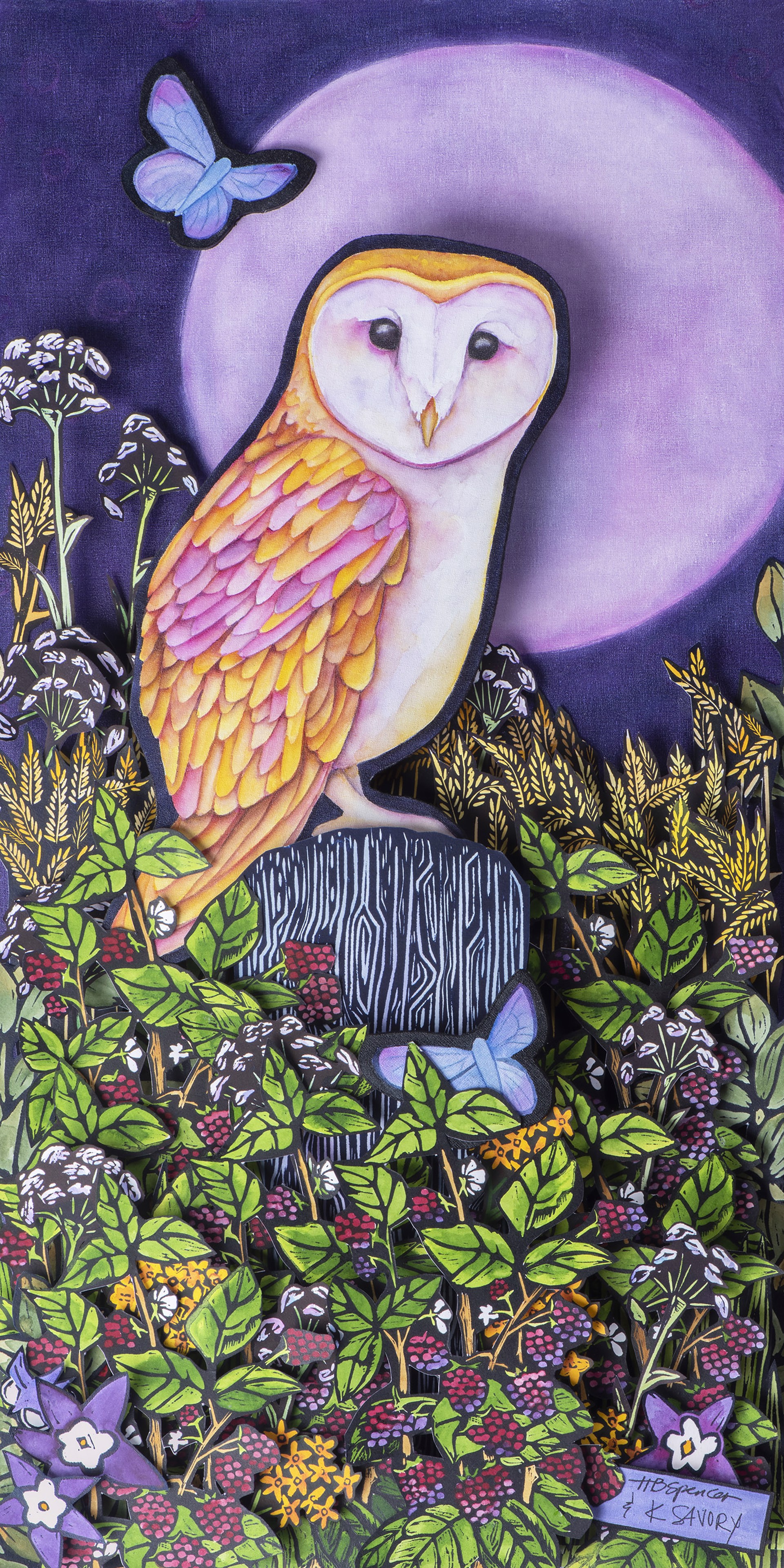 Guardian of the Night (Collaboration Hannah B.Spencer and Karen Savory) by Karen Savory