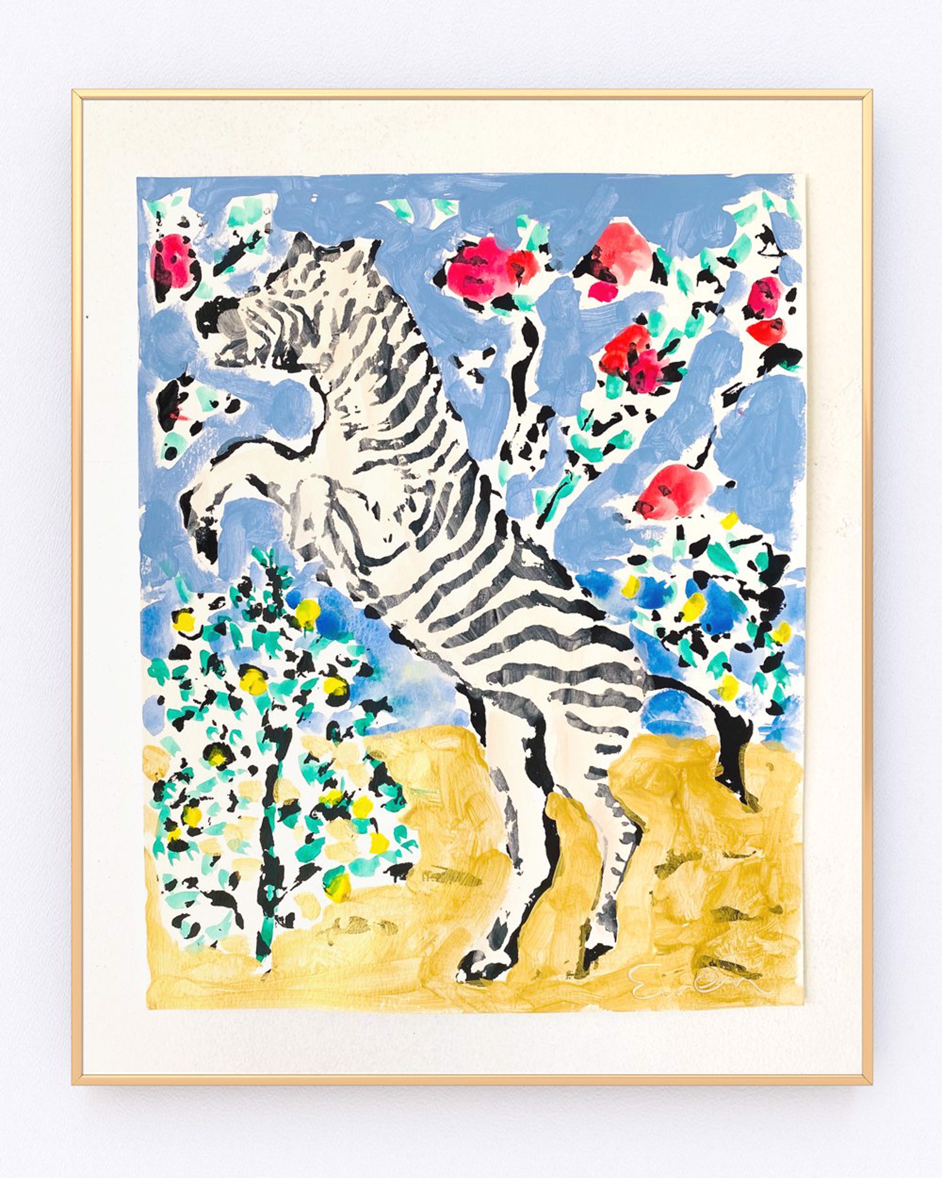 Zebra No. 9 by Anne-Louise Ewen