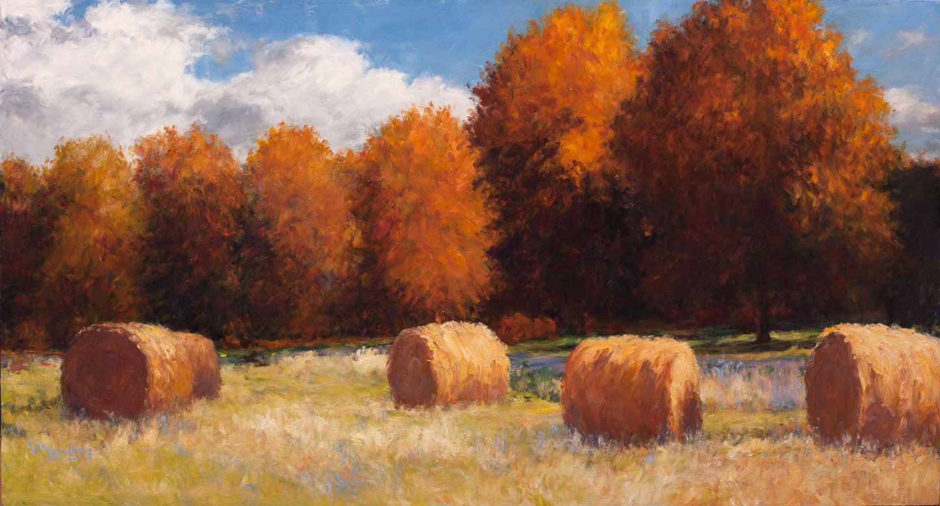 Scatter of Bales by Gary Bowling