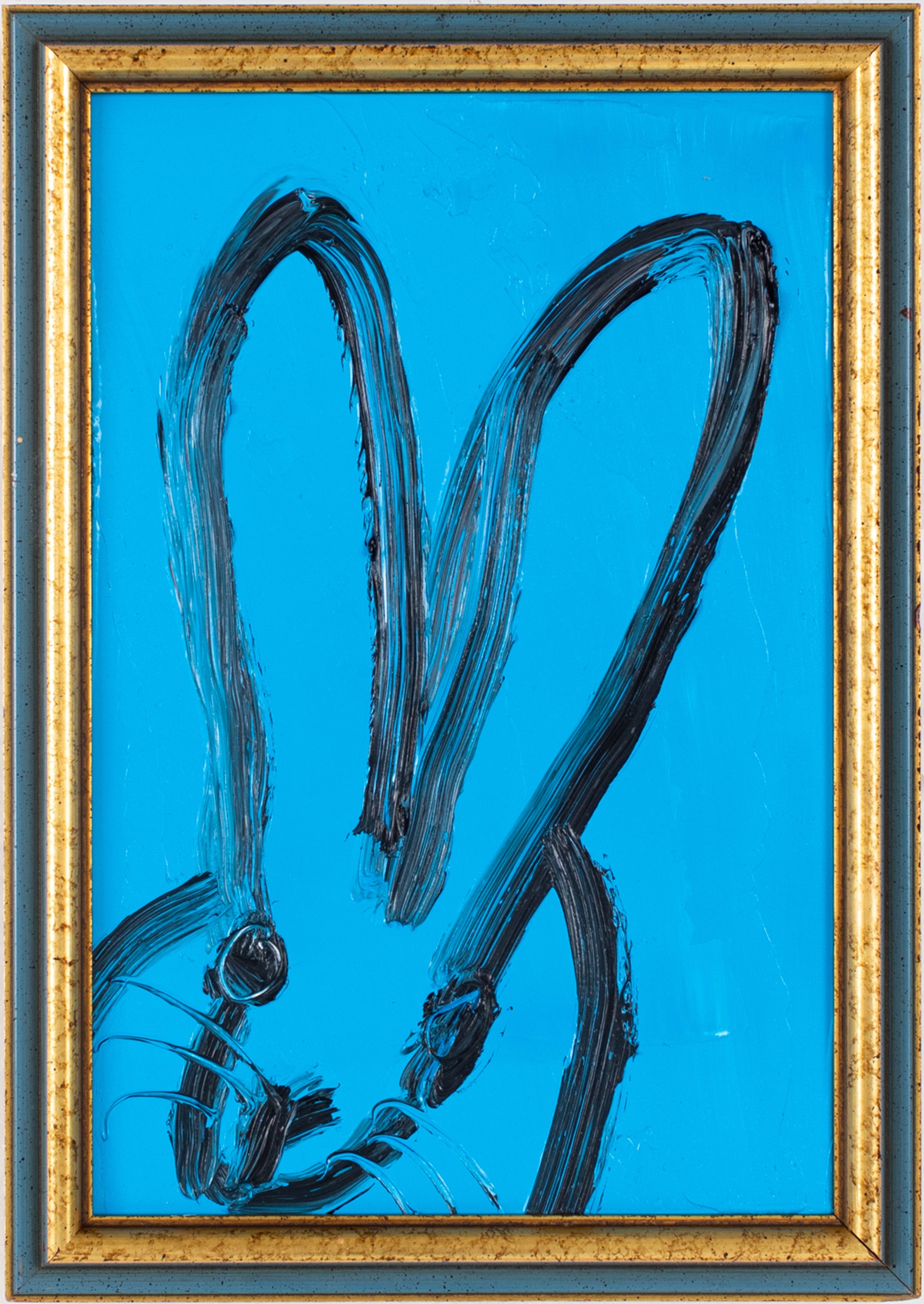 Blue Bunny by Hunt Slonem