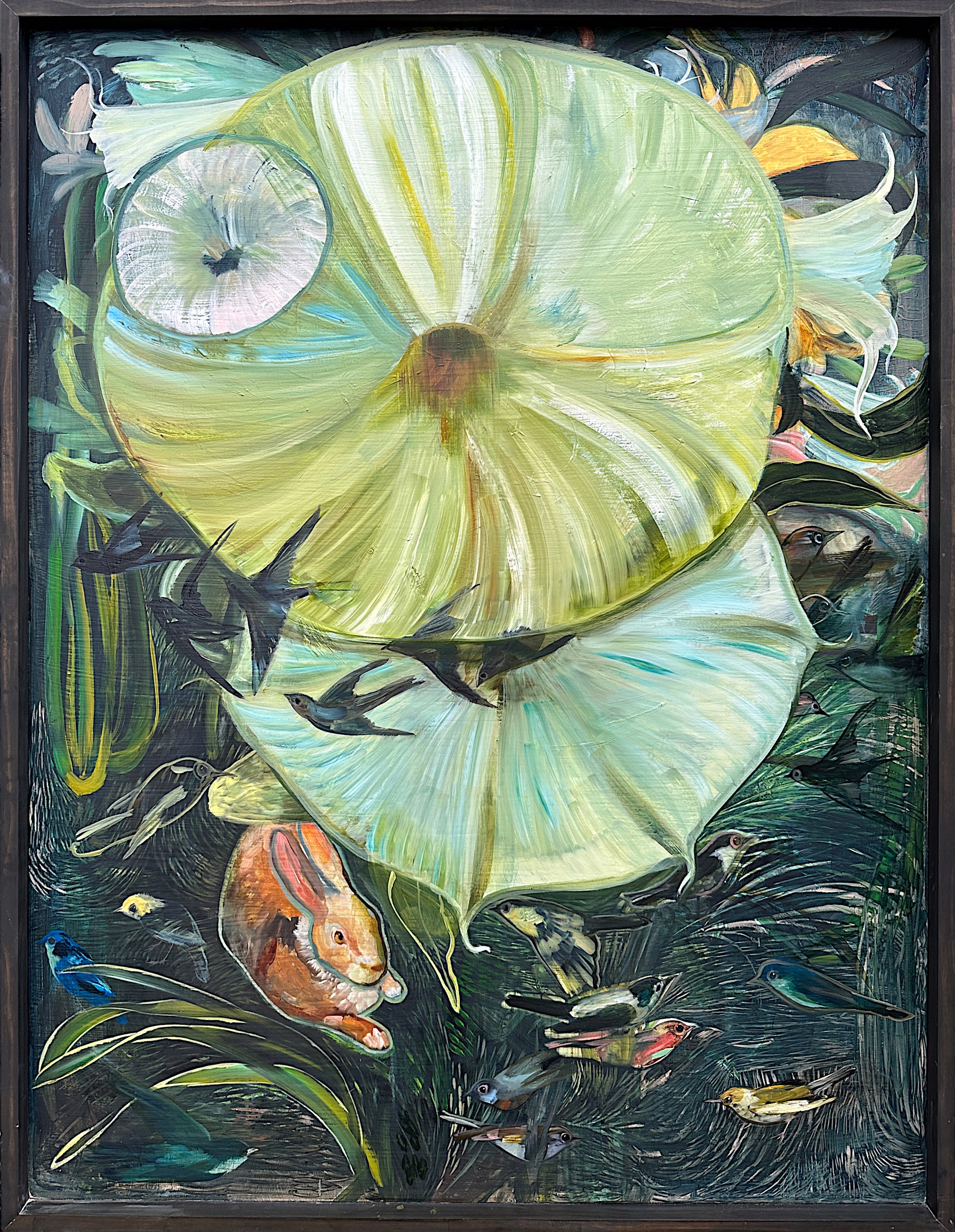 Moonflower Garden by Diane Kilgore Condon