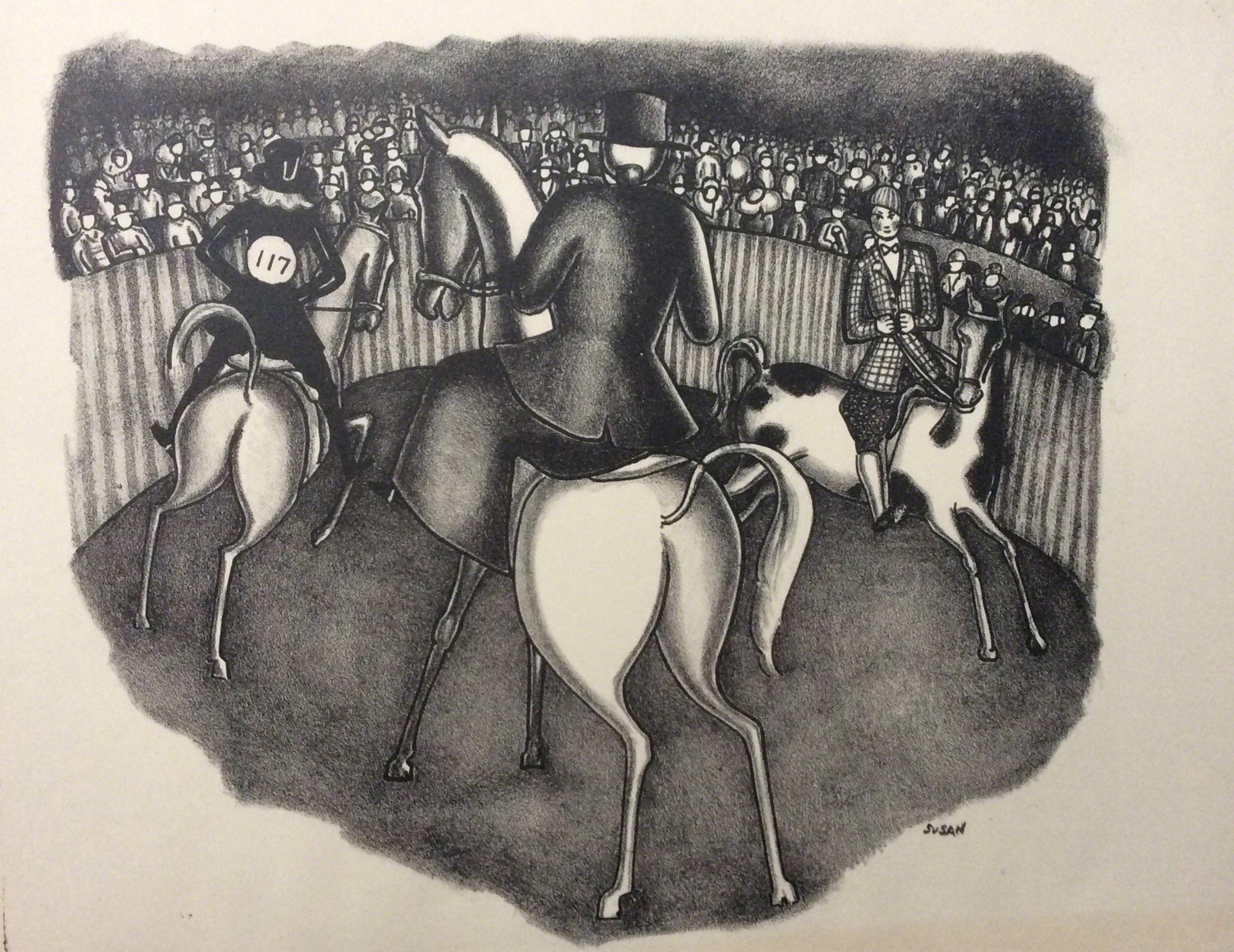 Hippodrome Horse Show by Susan Flint